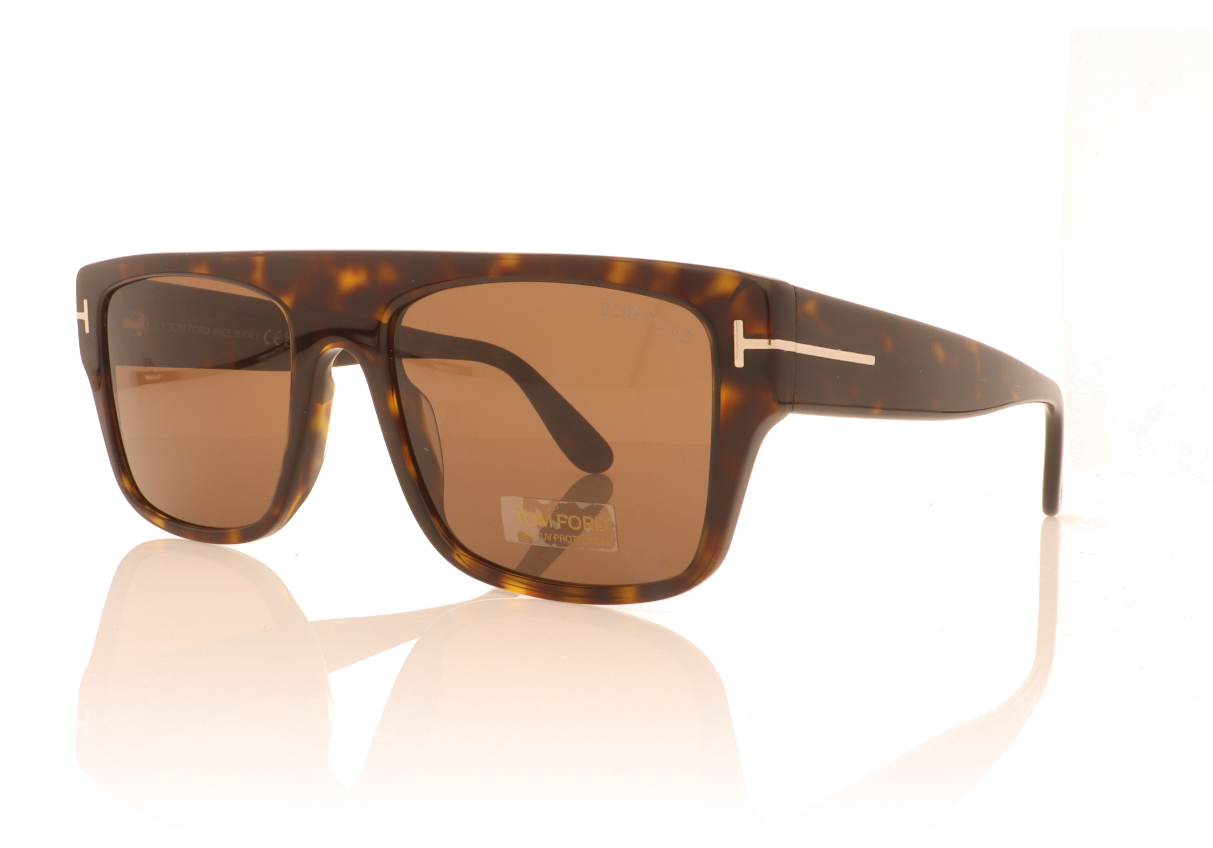 Tom Ford Dunning Tortoise 52E Sunglasses