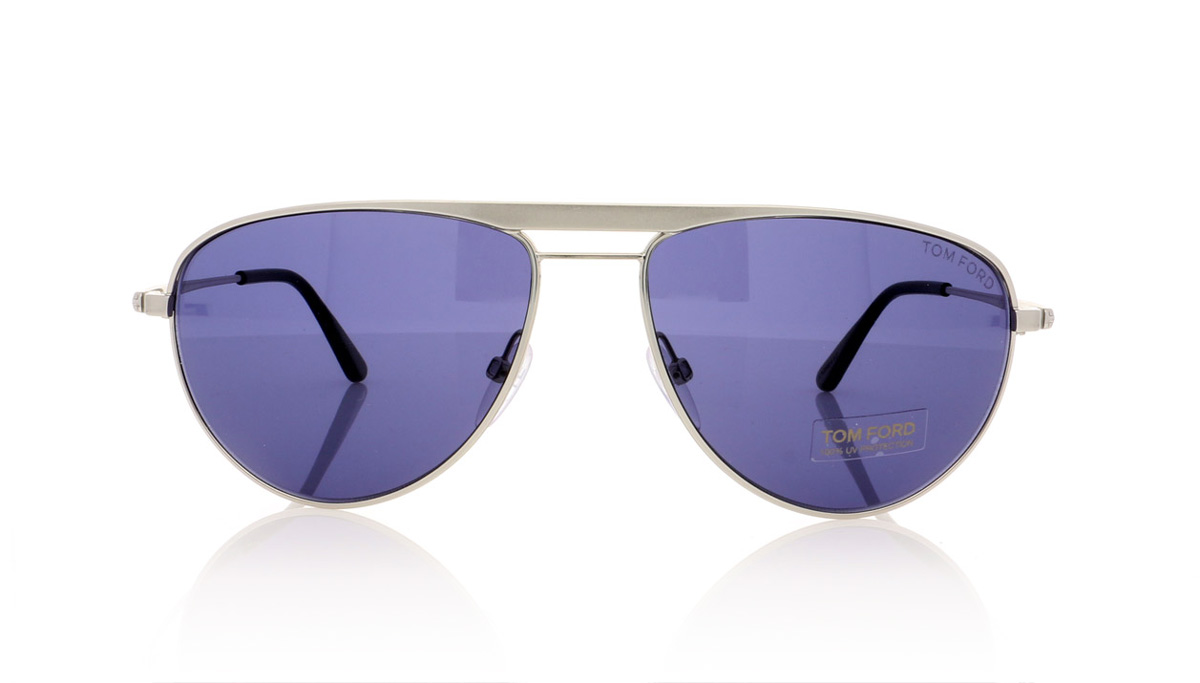 Tom Ford WILLIAM TF0207 Matte Palladium/Blue 17V Sunglasses