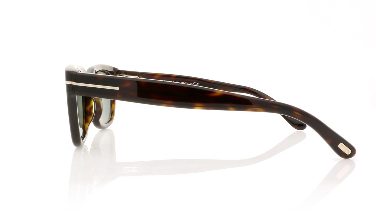 Tom Ford SNOWDON TF0237 Dark Hav/Green 52N Sunglasses