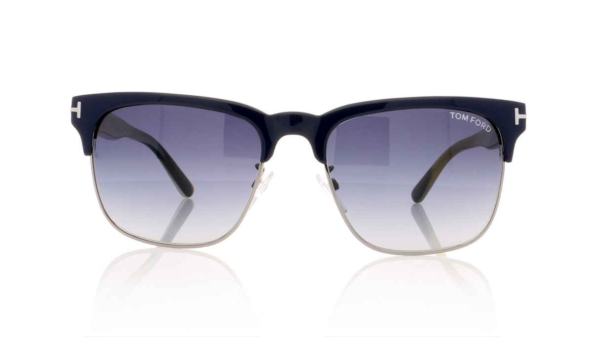 Tom Ford LOUIS TF0386 Turq/Other/Grad Blu 89W Sunglasses