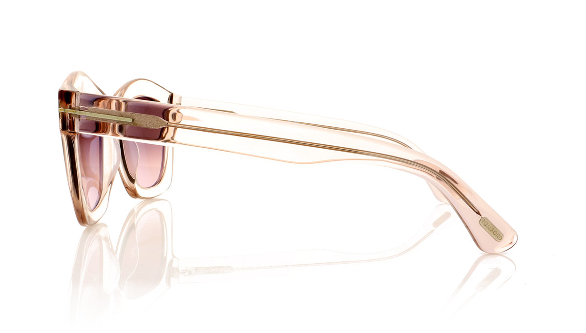 Tom Ford GRETA TF0431 Pnk/Other/Bord 74S Sunglasses