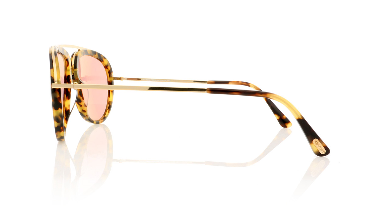Tom Ford STACY TF0452 Blonde Havana Gradient 53Z Sunglasses