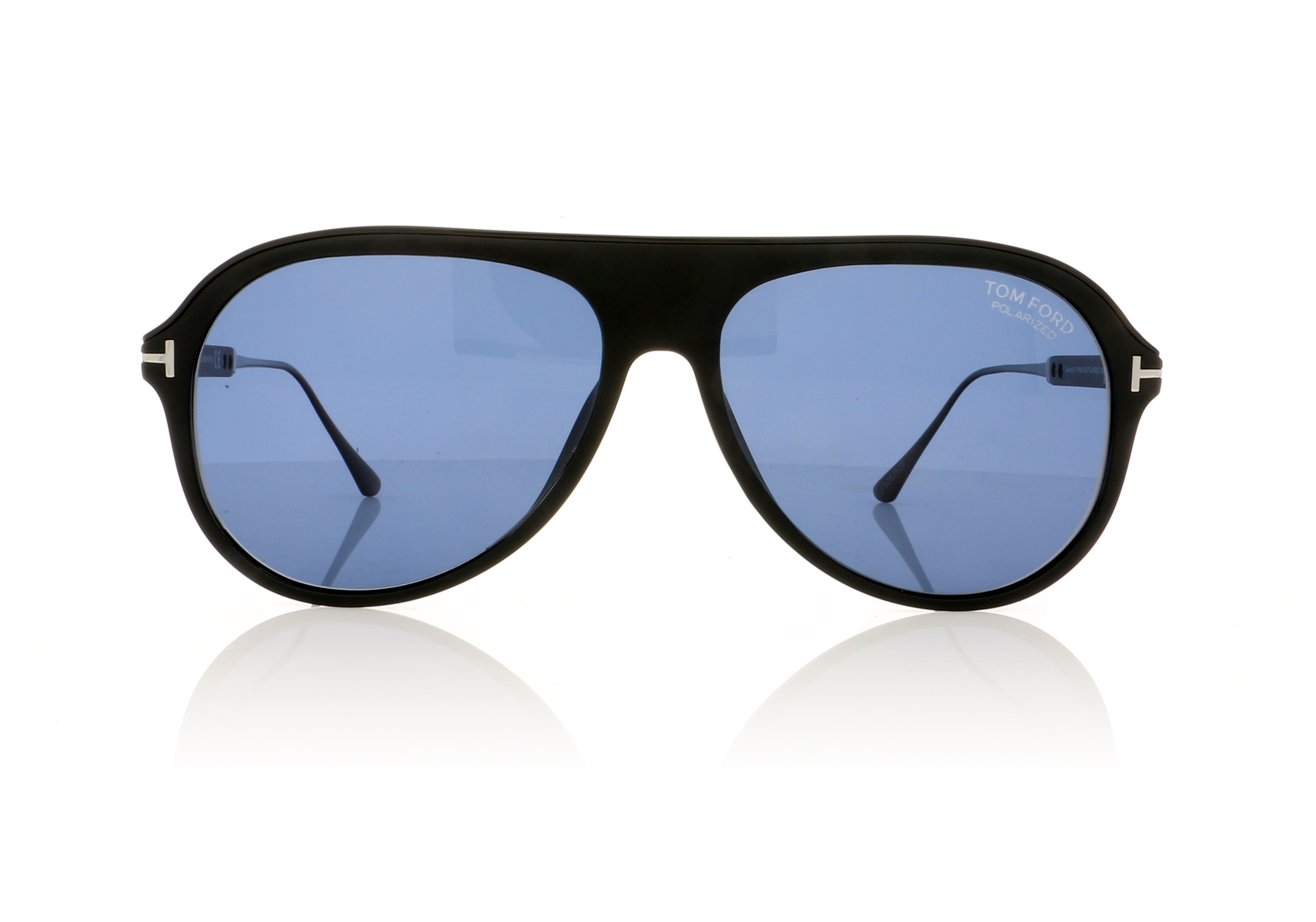 Tom Ford NICHOLAI-02 TF0624 Matte Black / Smoke Polarized 02D Sunglasses