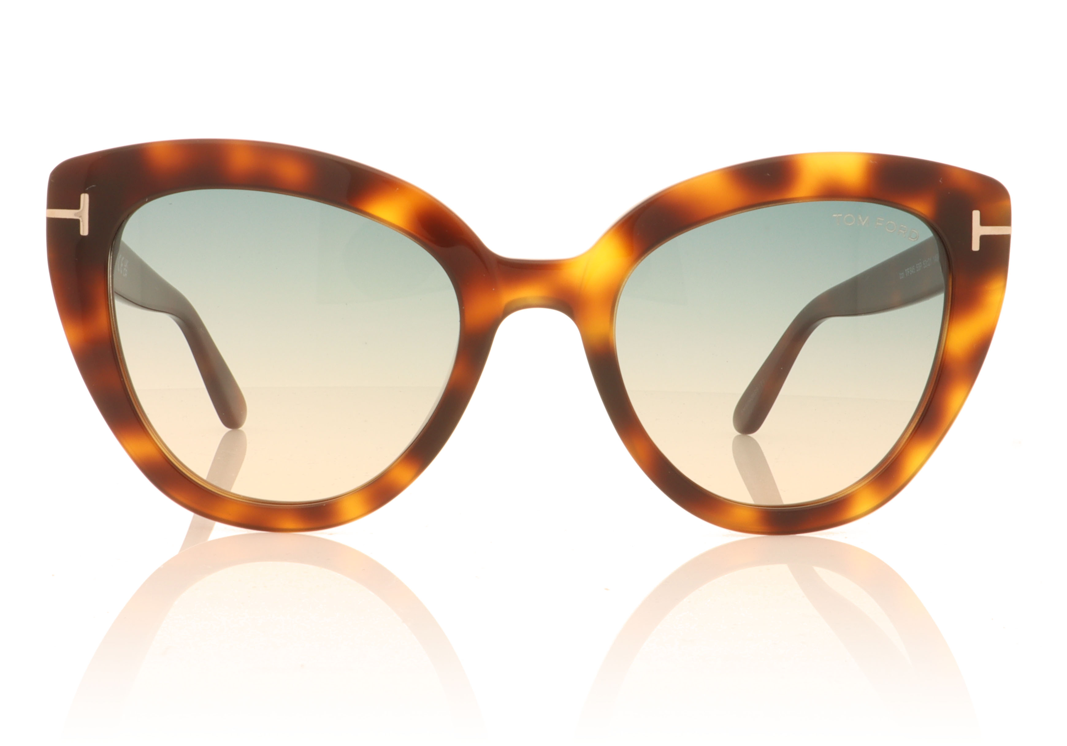 Tom Ford Izzi Tortoise 53P Sunglasses
