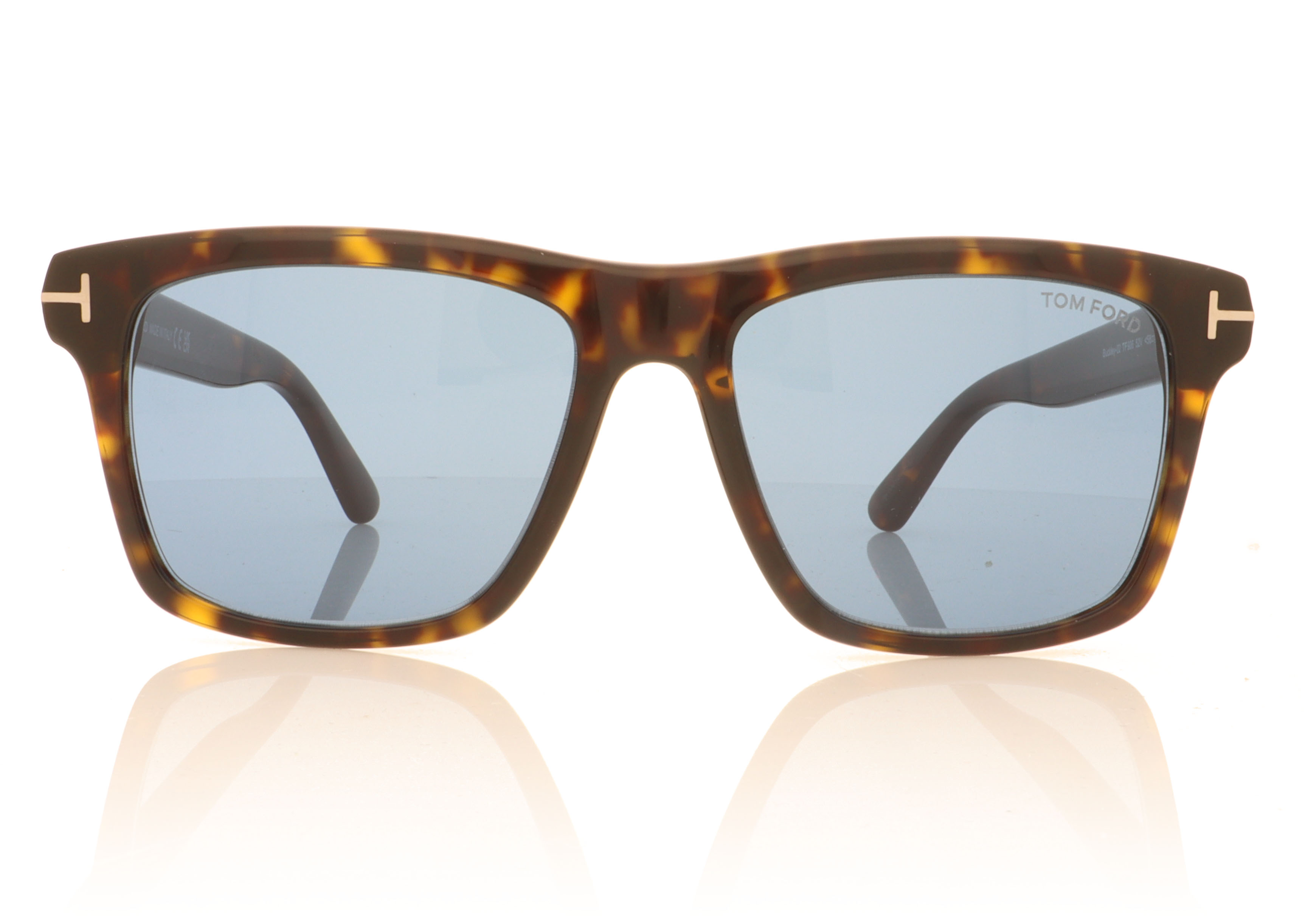 Tom Ford Buckley 2 TF906 Tortoise 52V Sunglasses