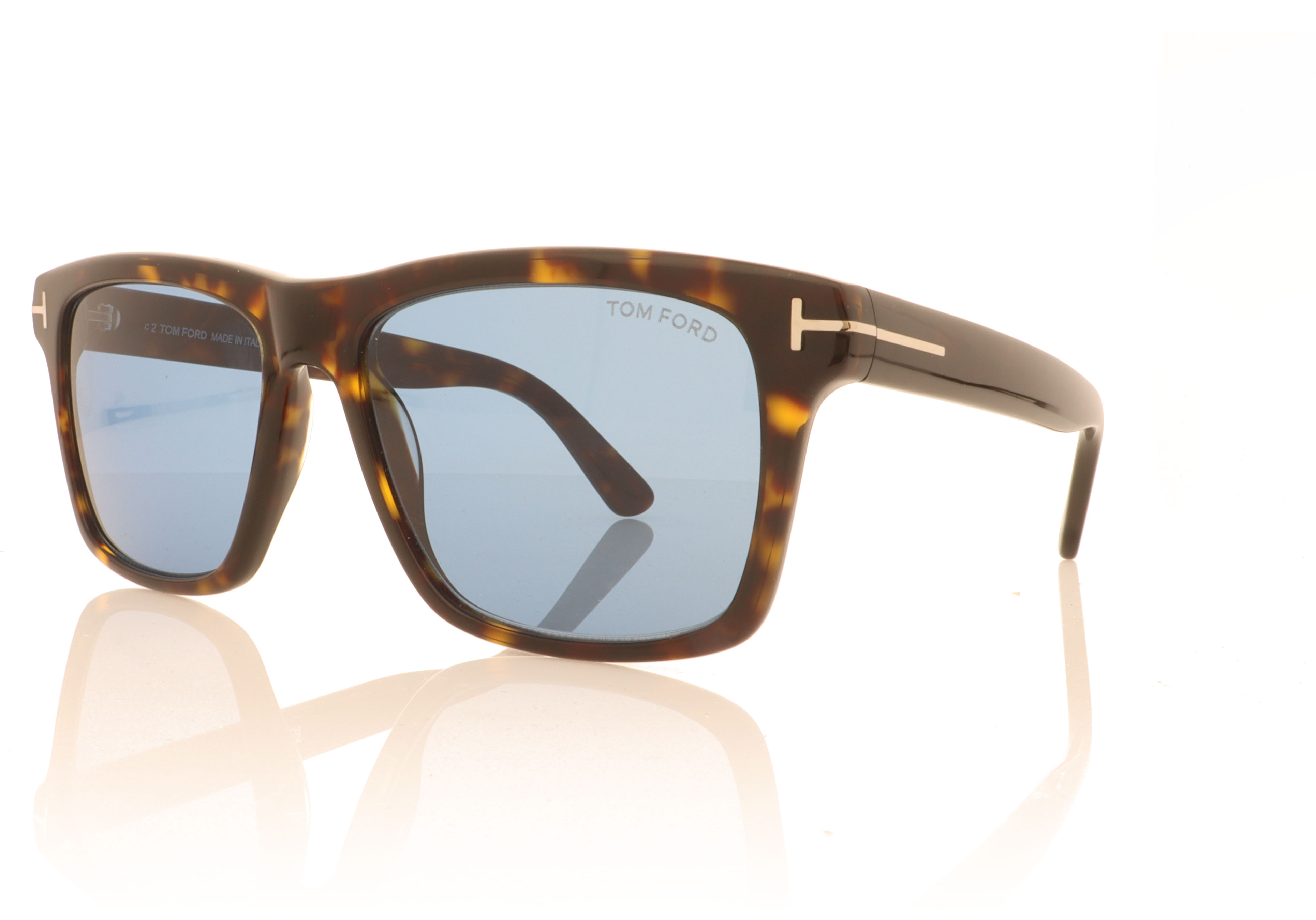 Tom Ford Buckley 2 TF906 Tortoise 52V Sunglasses