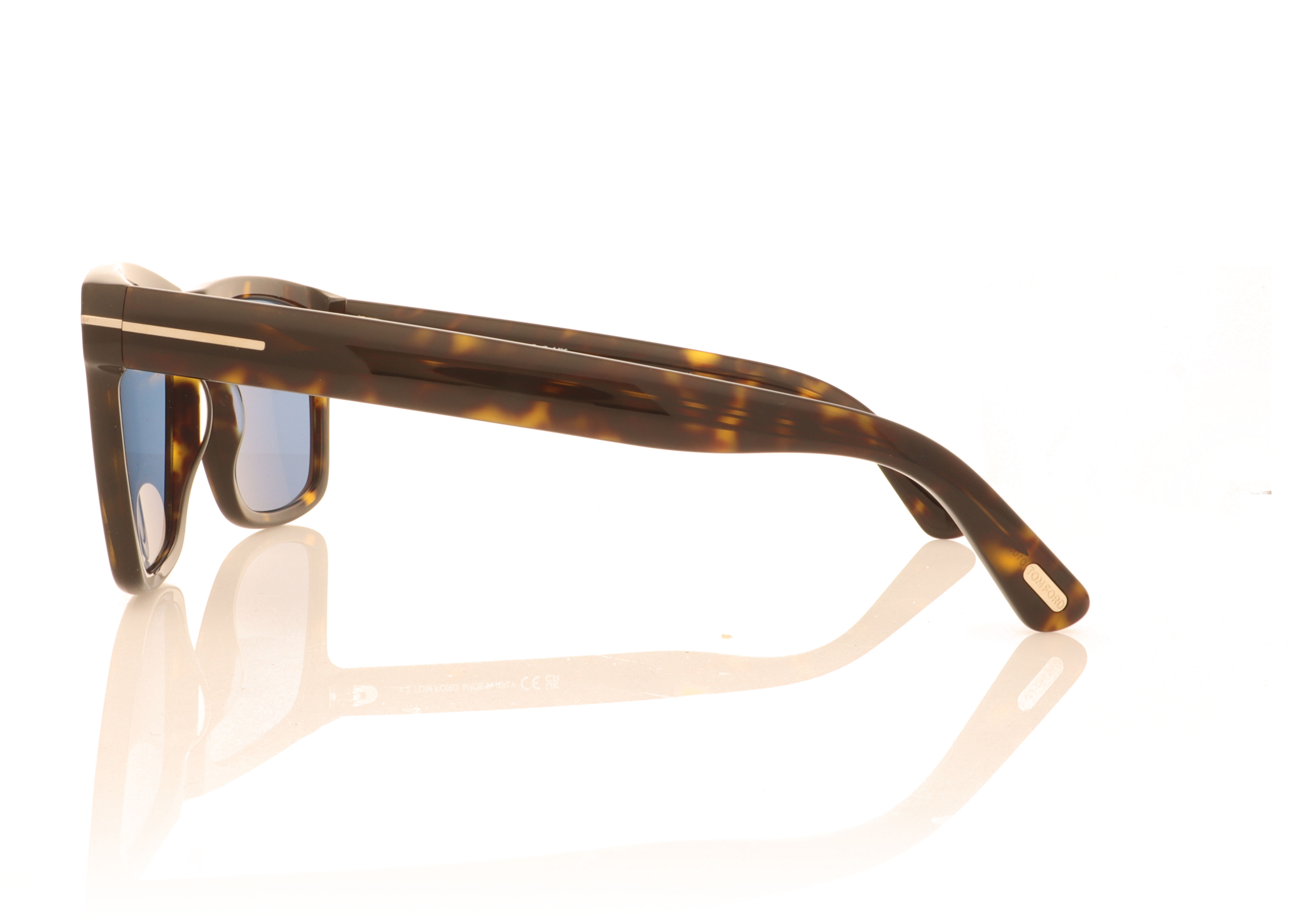 Tom Ford Buckley 2 TF906 Tortoise 52V Sunglasses