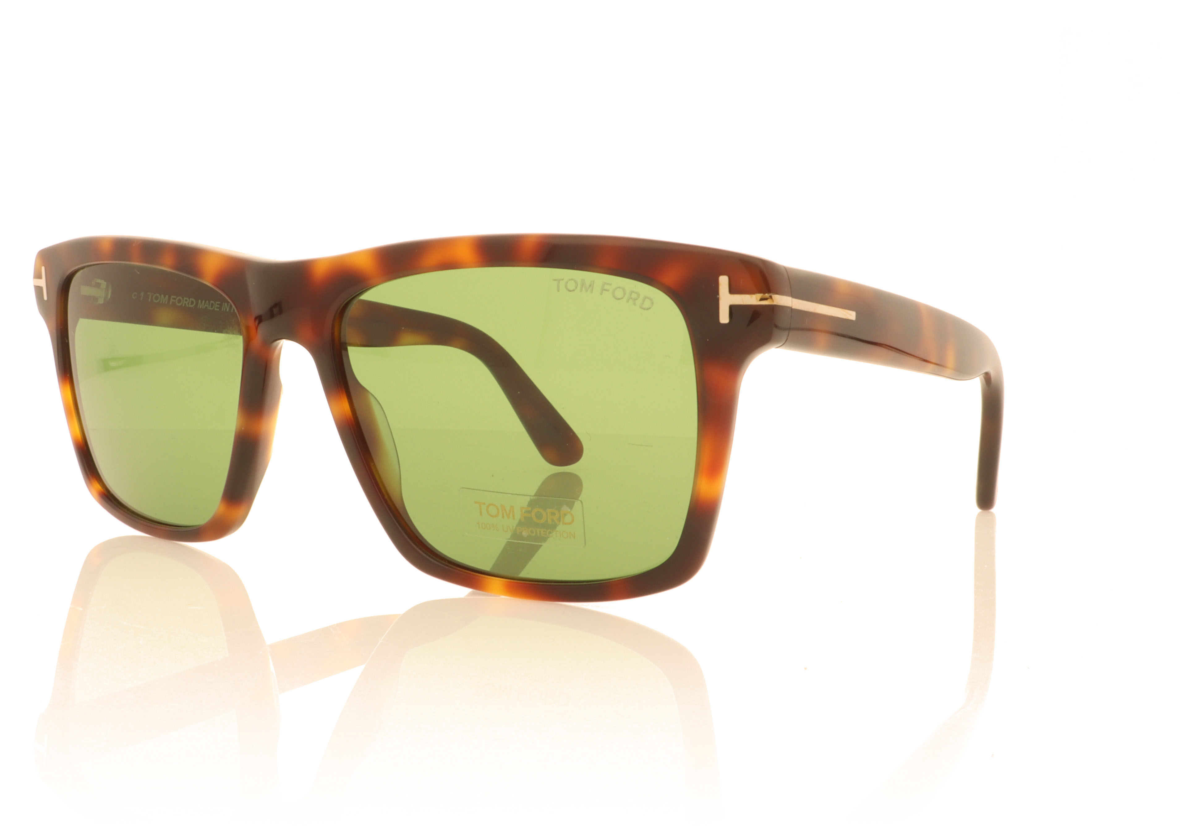 Tom Ford Buckley 2 TF906 Tortoise 53N Sunglasses