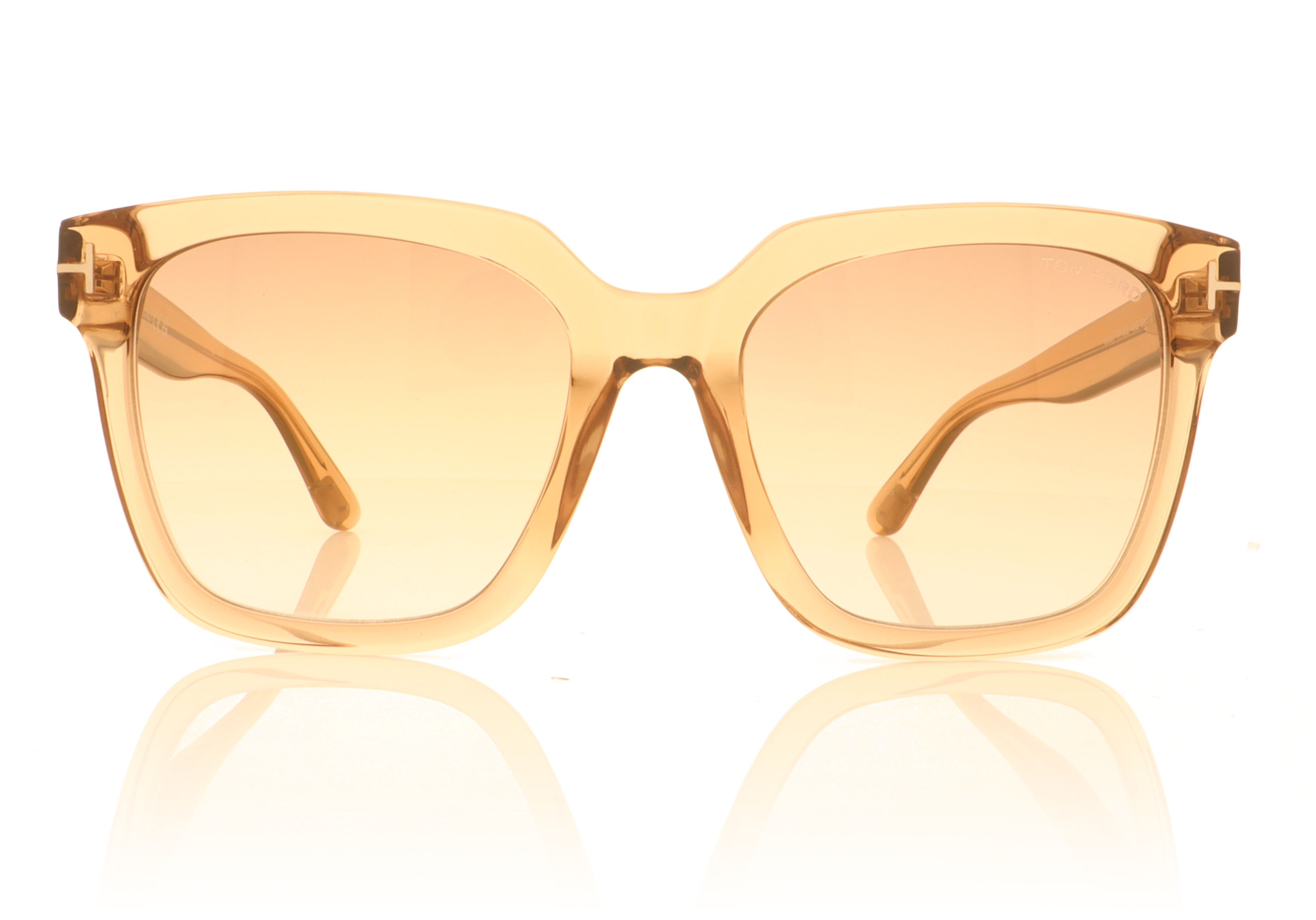 Tom Ford Selby TF0952/S Shiny Light Brown 45G Sunglasses