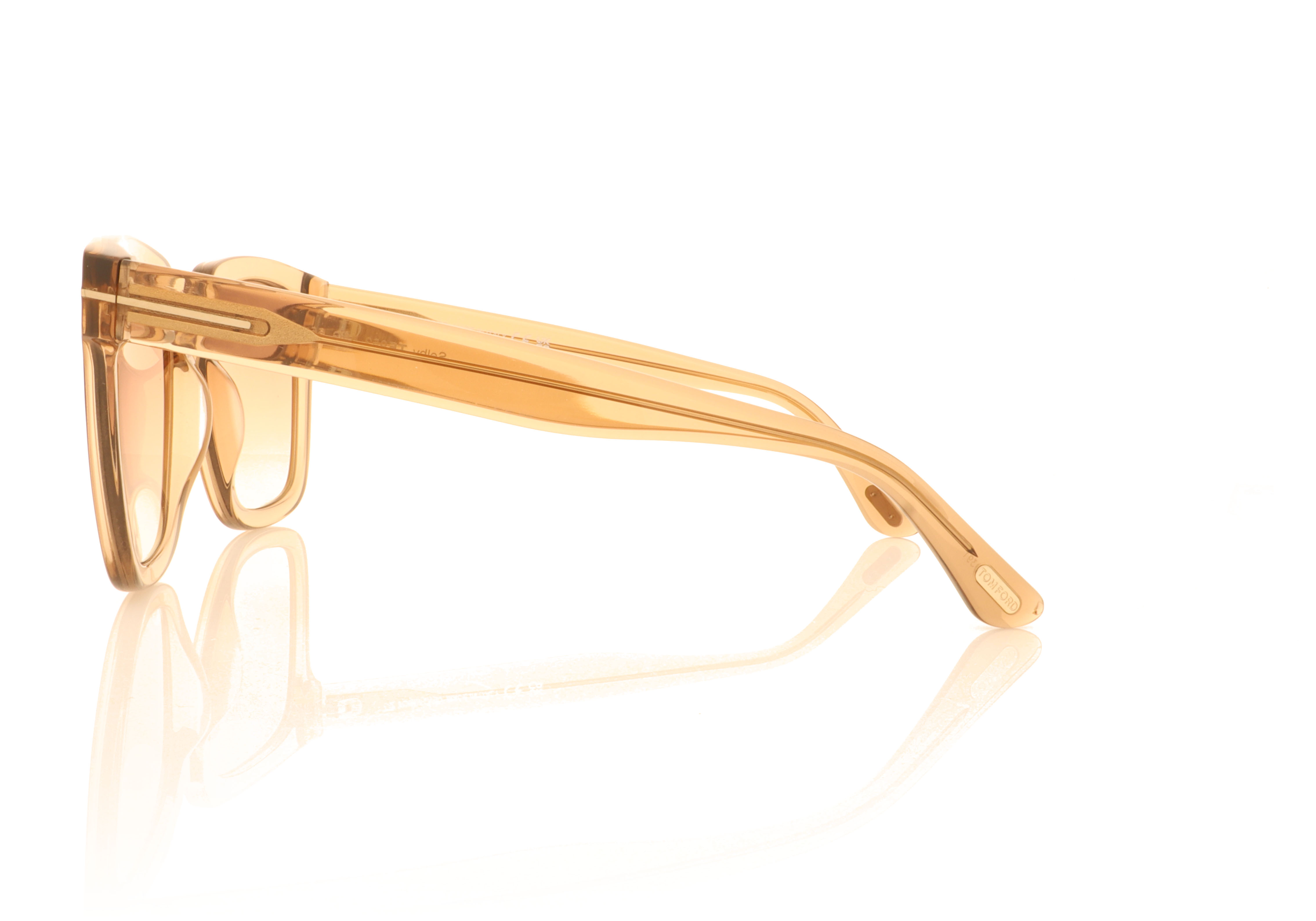 Tom Ford Selby TF0952/S Shiny Light Brown 45G Sunglasses