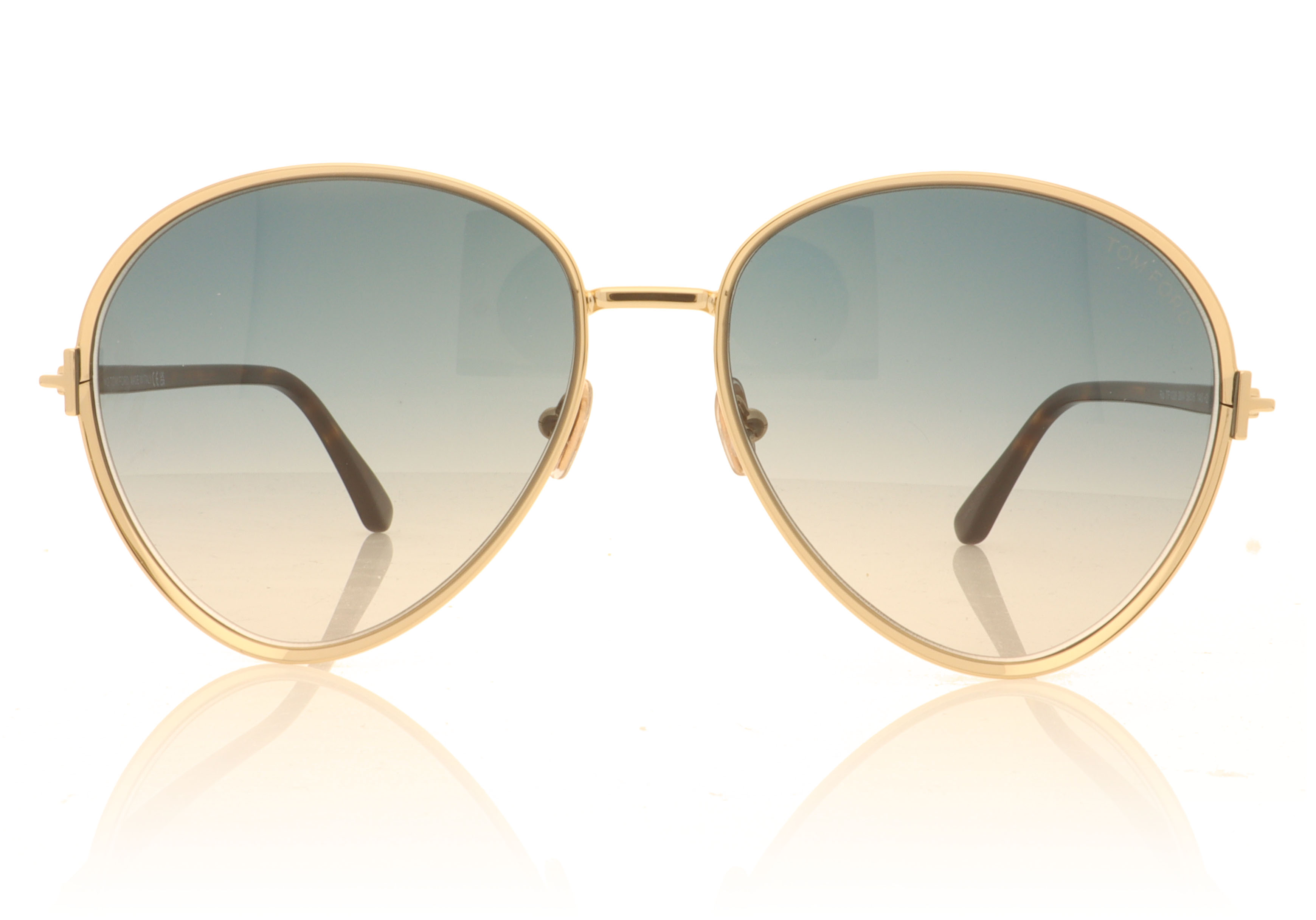 Tom Ford Rio Gold 28W Sunglasses