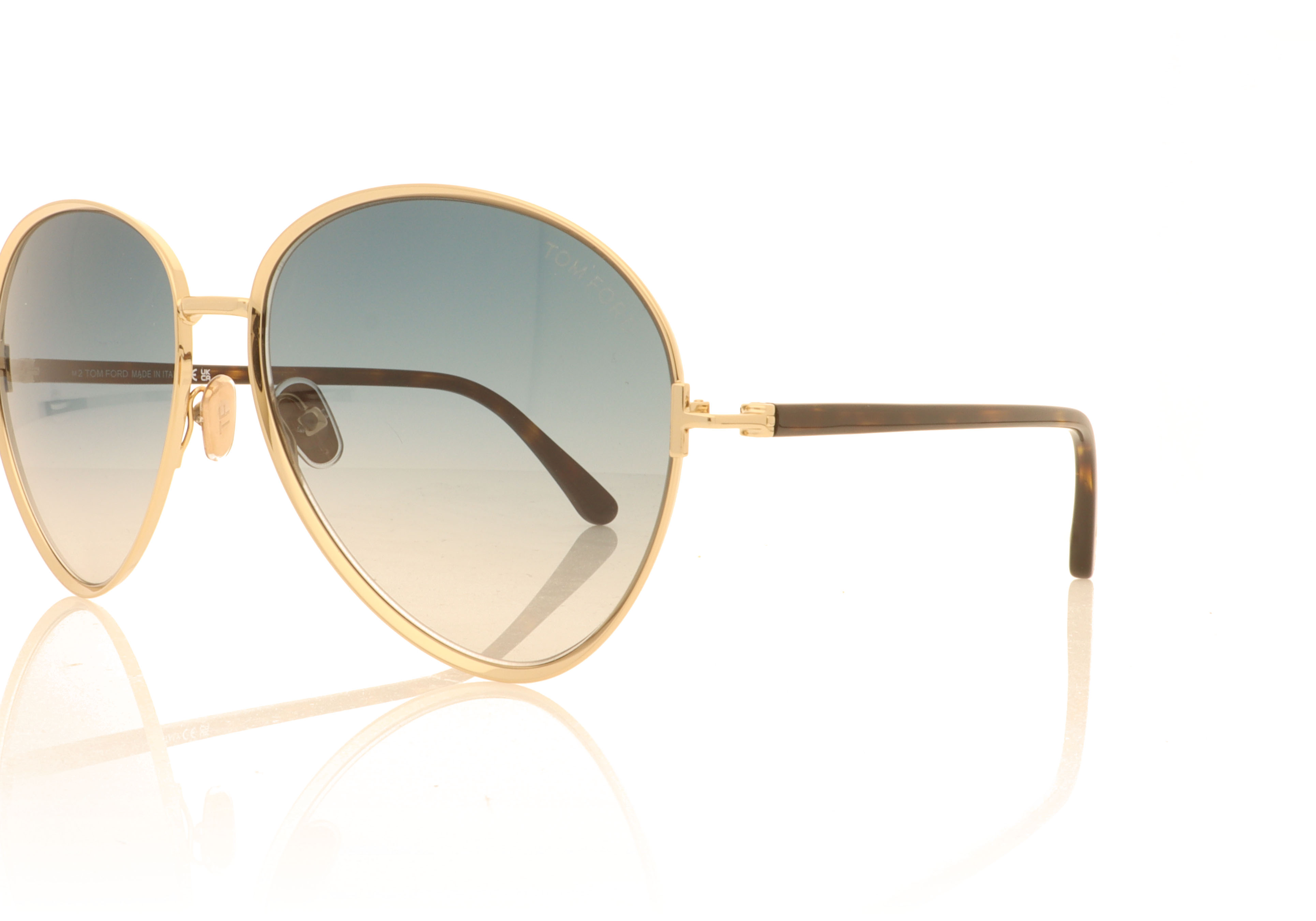 Tom Ford Rio Gold 28W Sunglasses