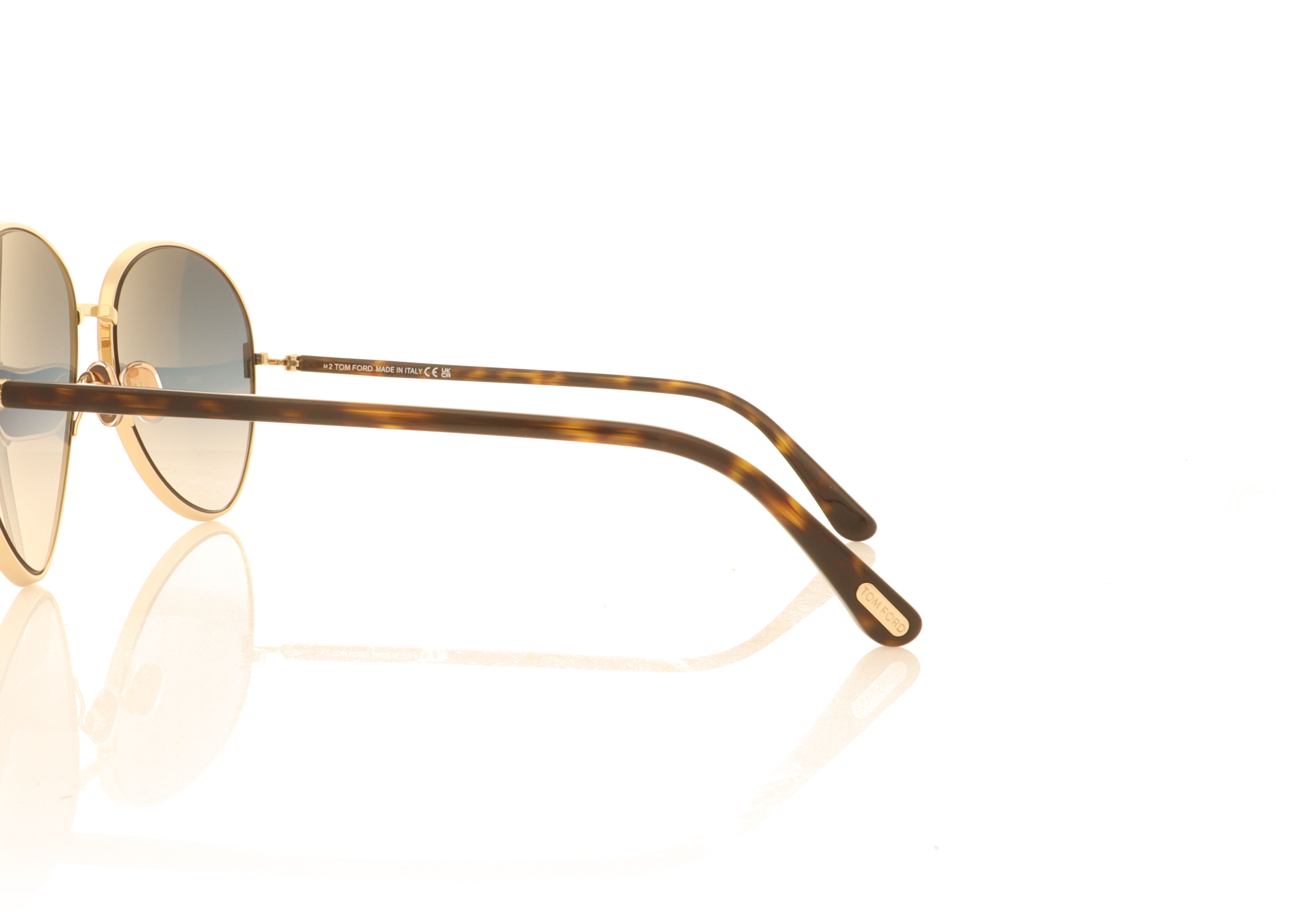 Tom Ford Rio Gold 28W Sunglasses