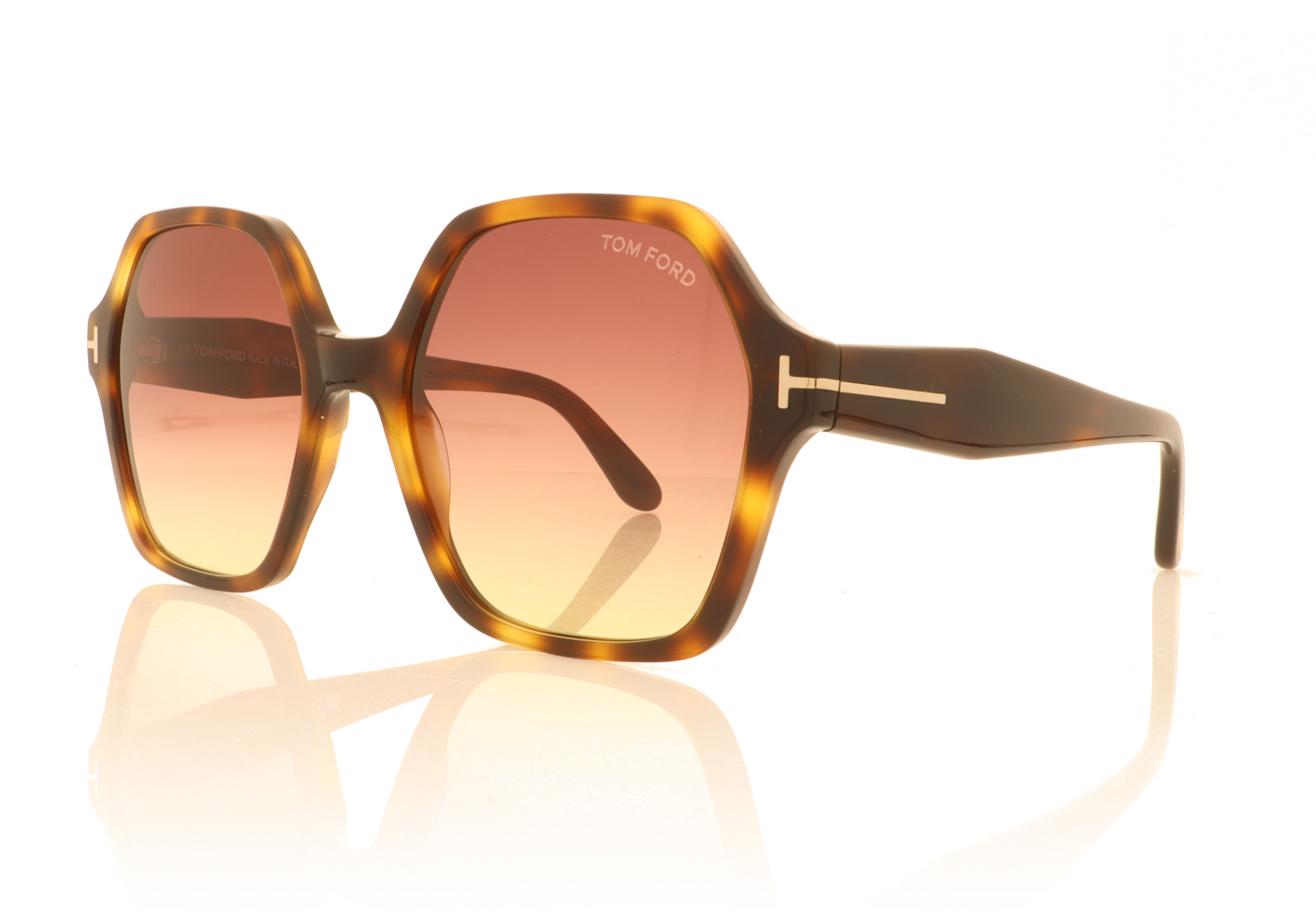 Tom Ford FT1032/S Romy Tortoise 53Z Sunglasses