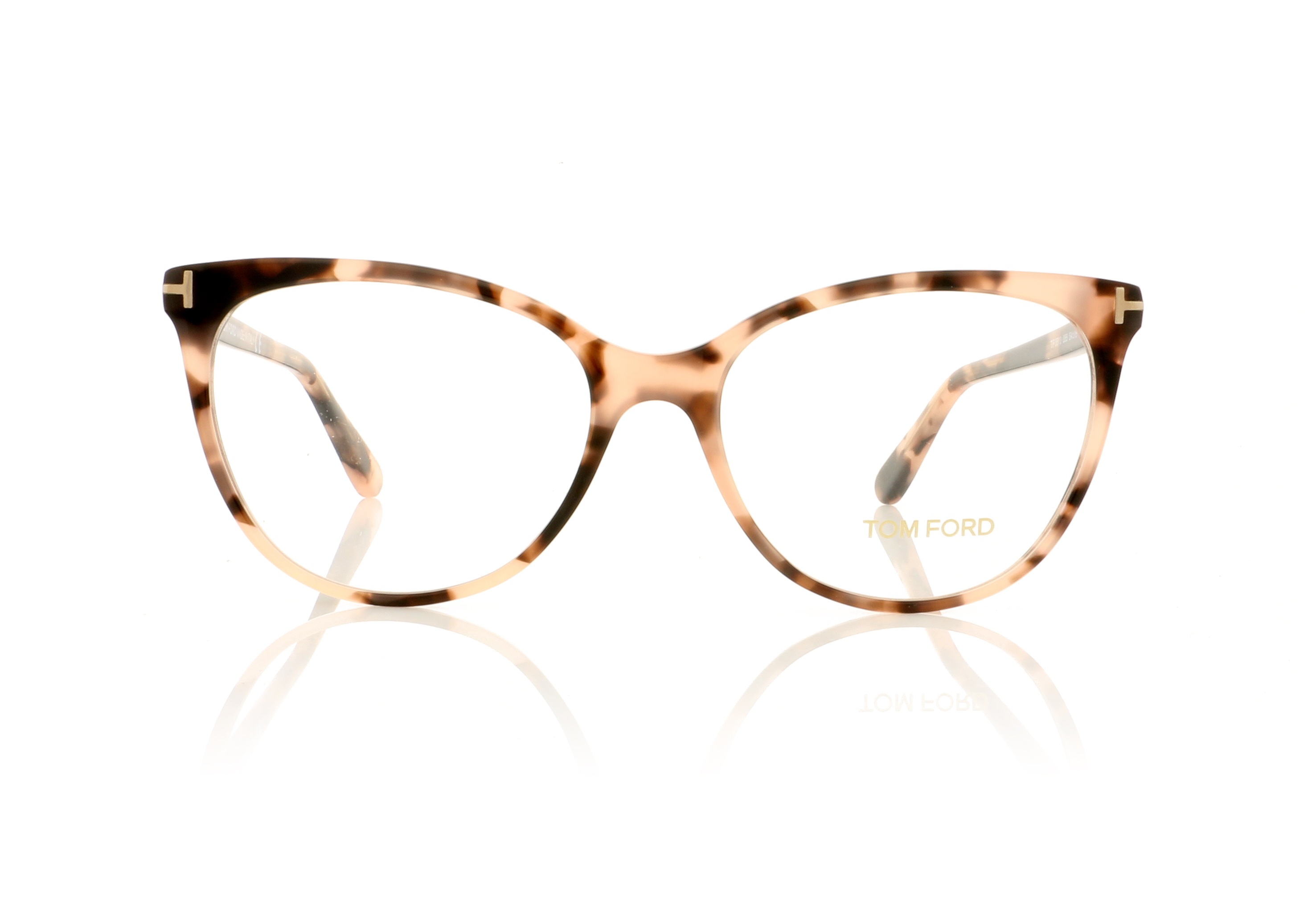 Tom Ford TF5513 Coloured Havana 55 Glasses