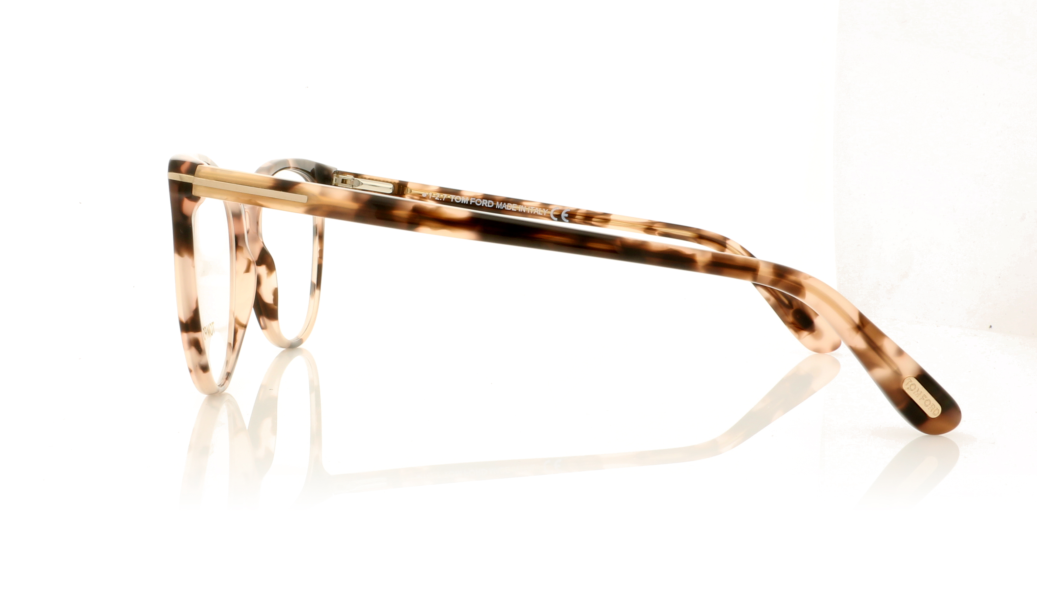Tom Ford TF5513 Coloured Havana 55 Glasses