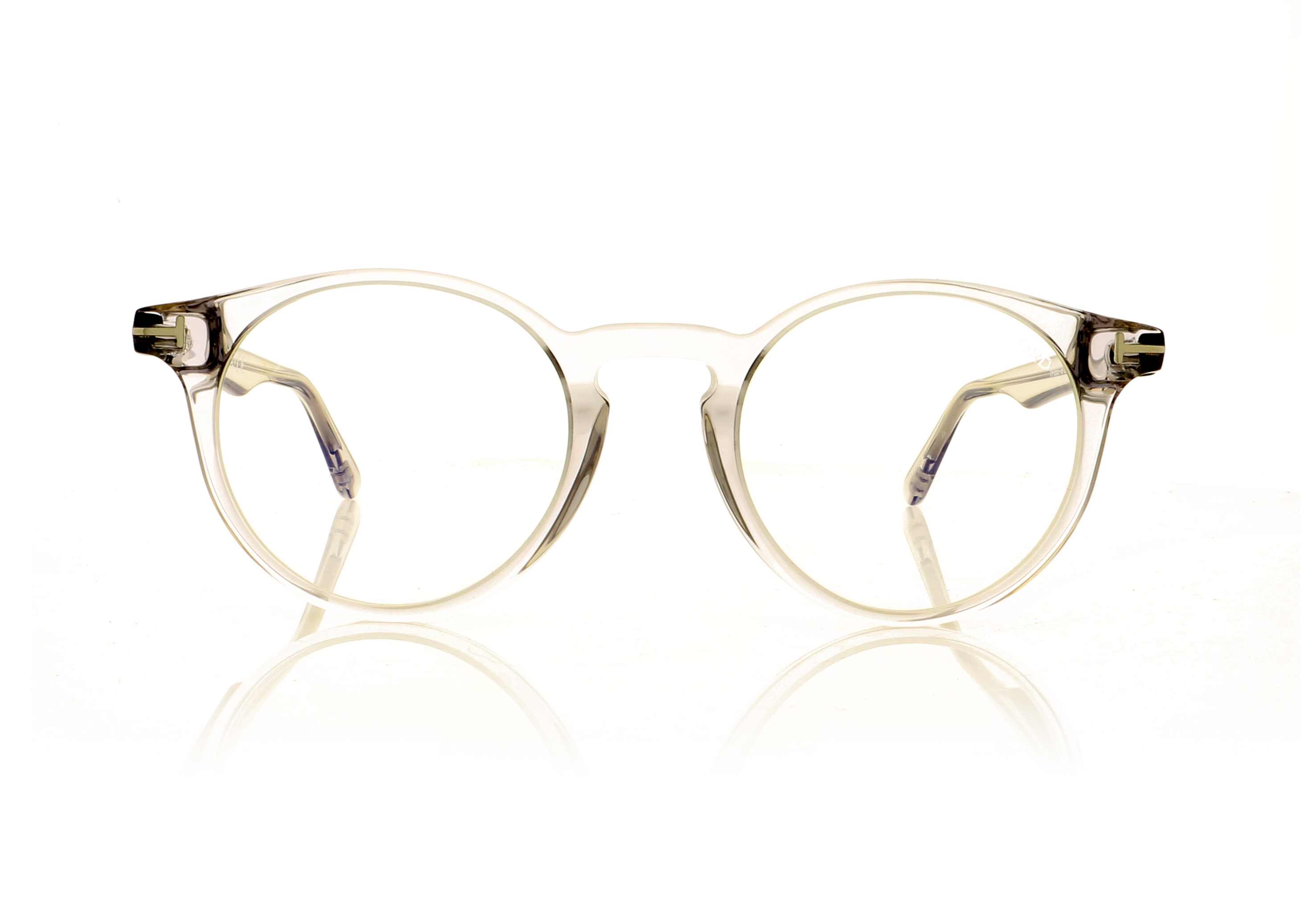 Tom Ford FT5557-B Transparent Grey 20 Glasses