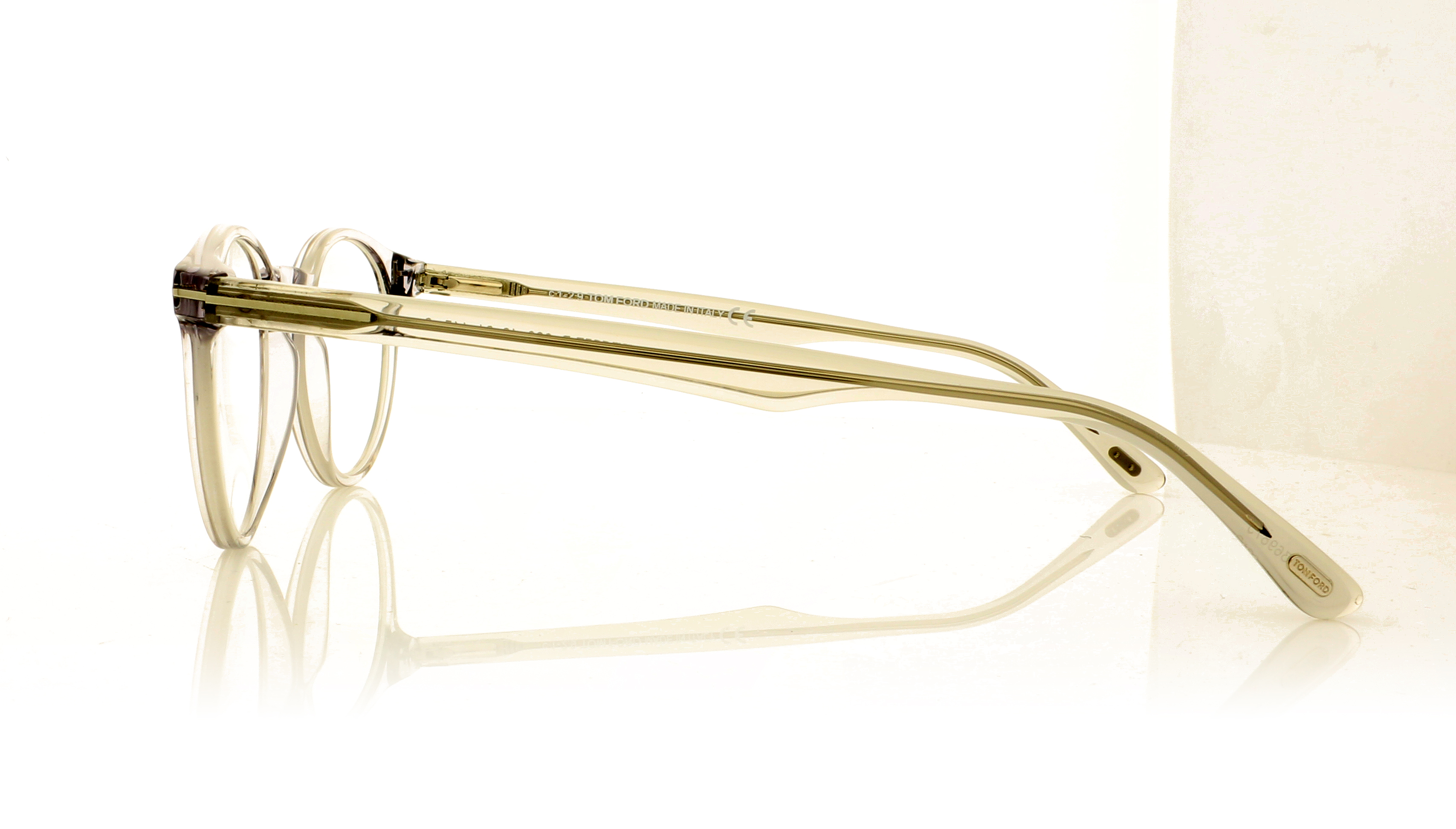 Tom Ford FT5557-B Transparent Grey 20 Glasses