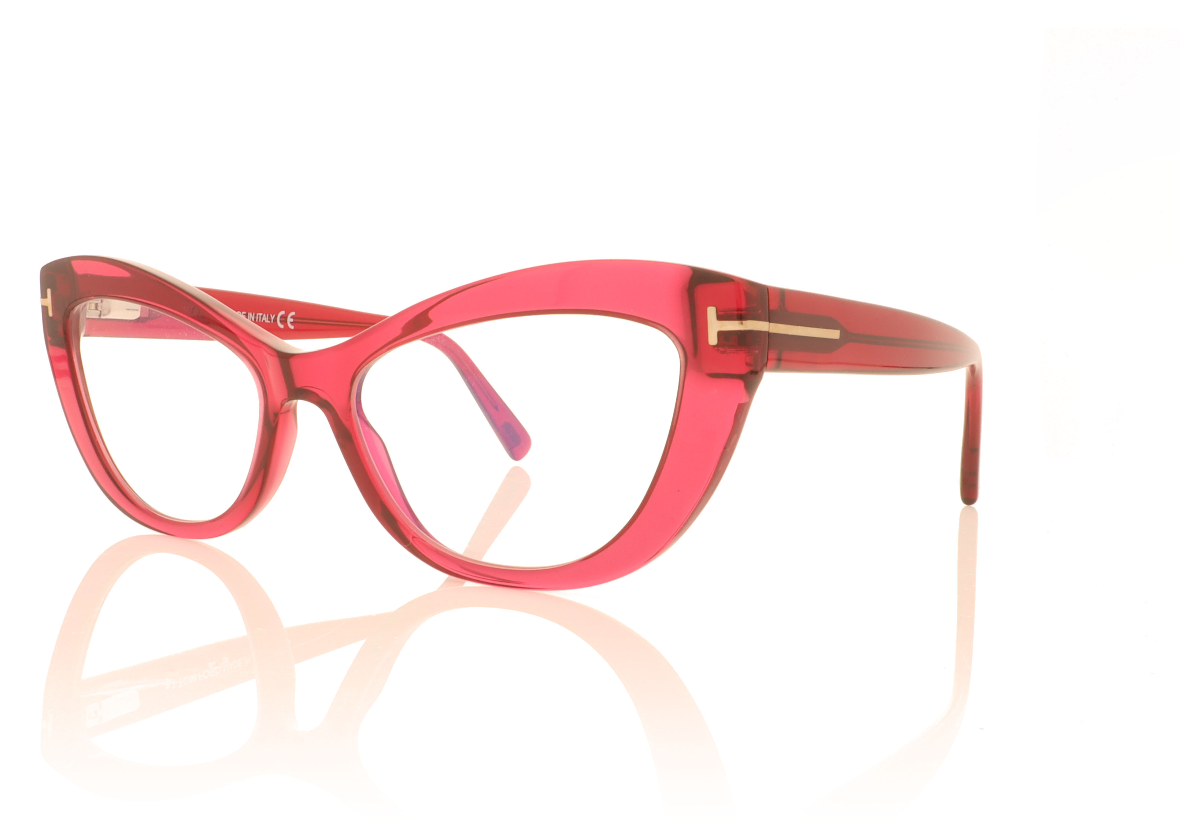 Tom Ford TF5765 Red 077 Glasses