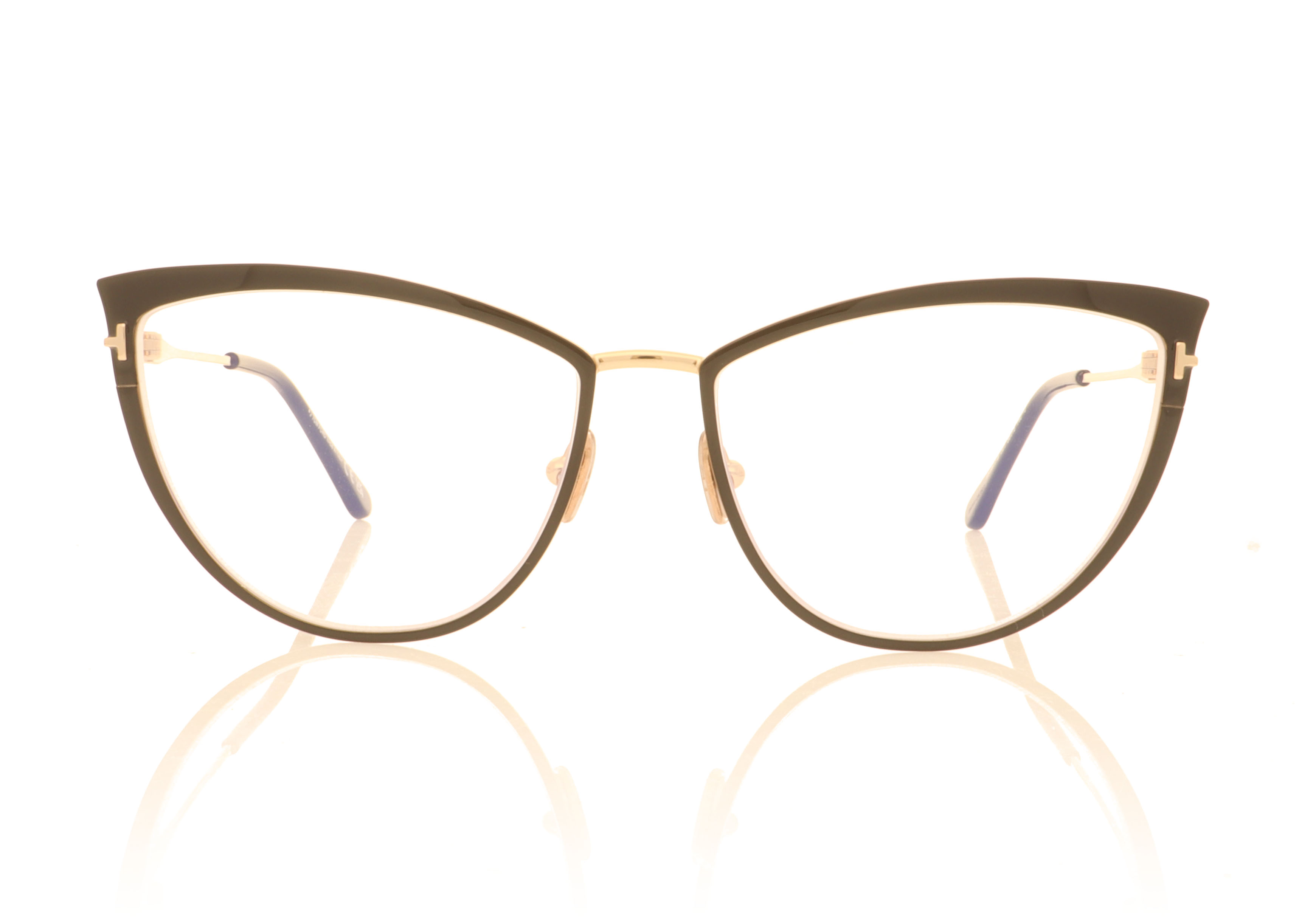 Tom Ford FT5877 Black/Gold 001 Glasses