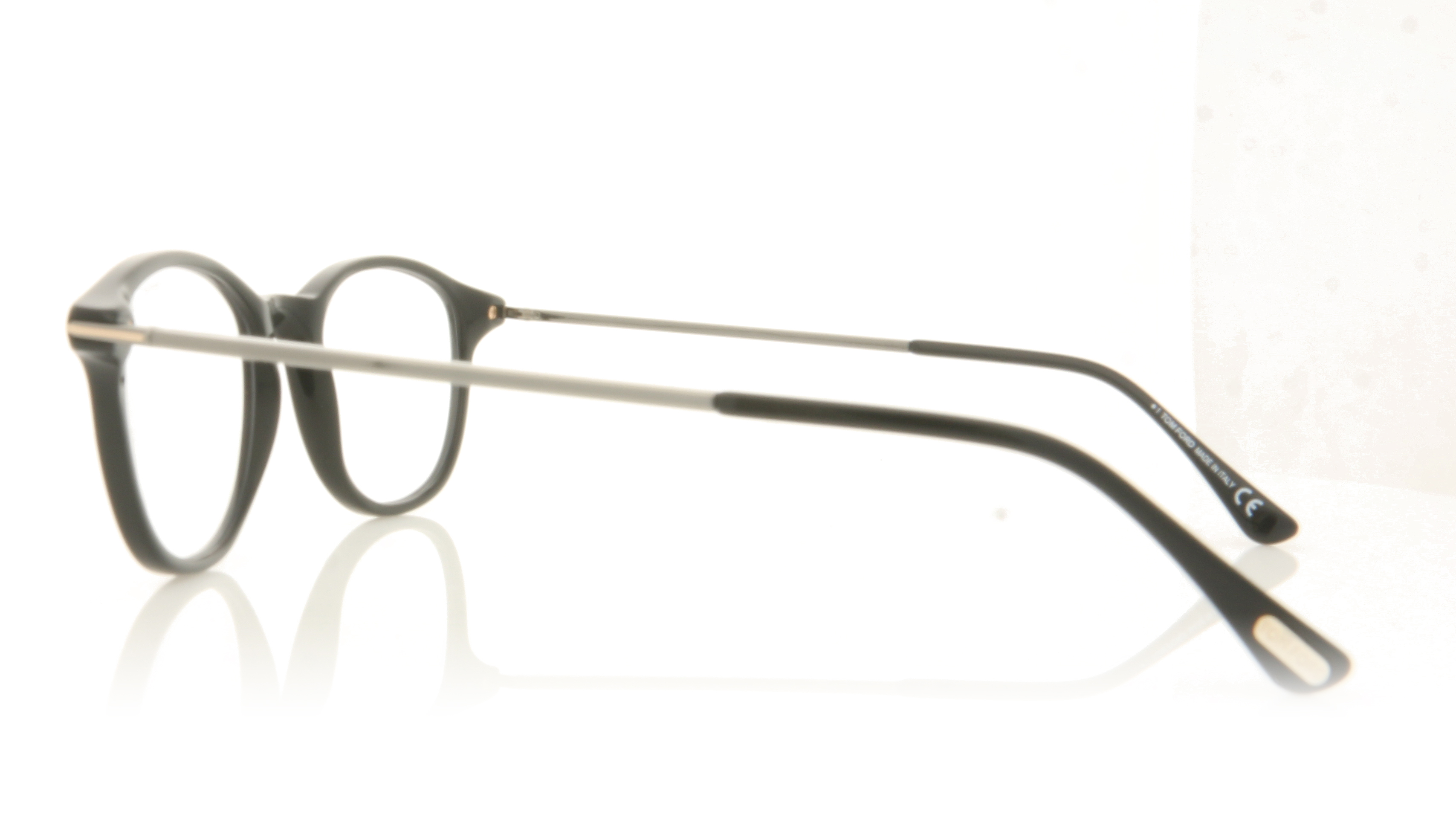 Tom Ford FT5553-B/V TF5553-B Black 001 Glasses