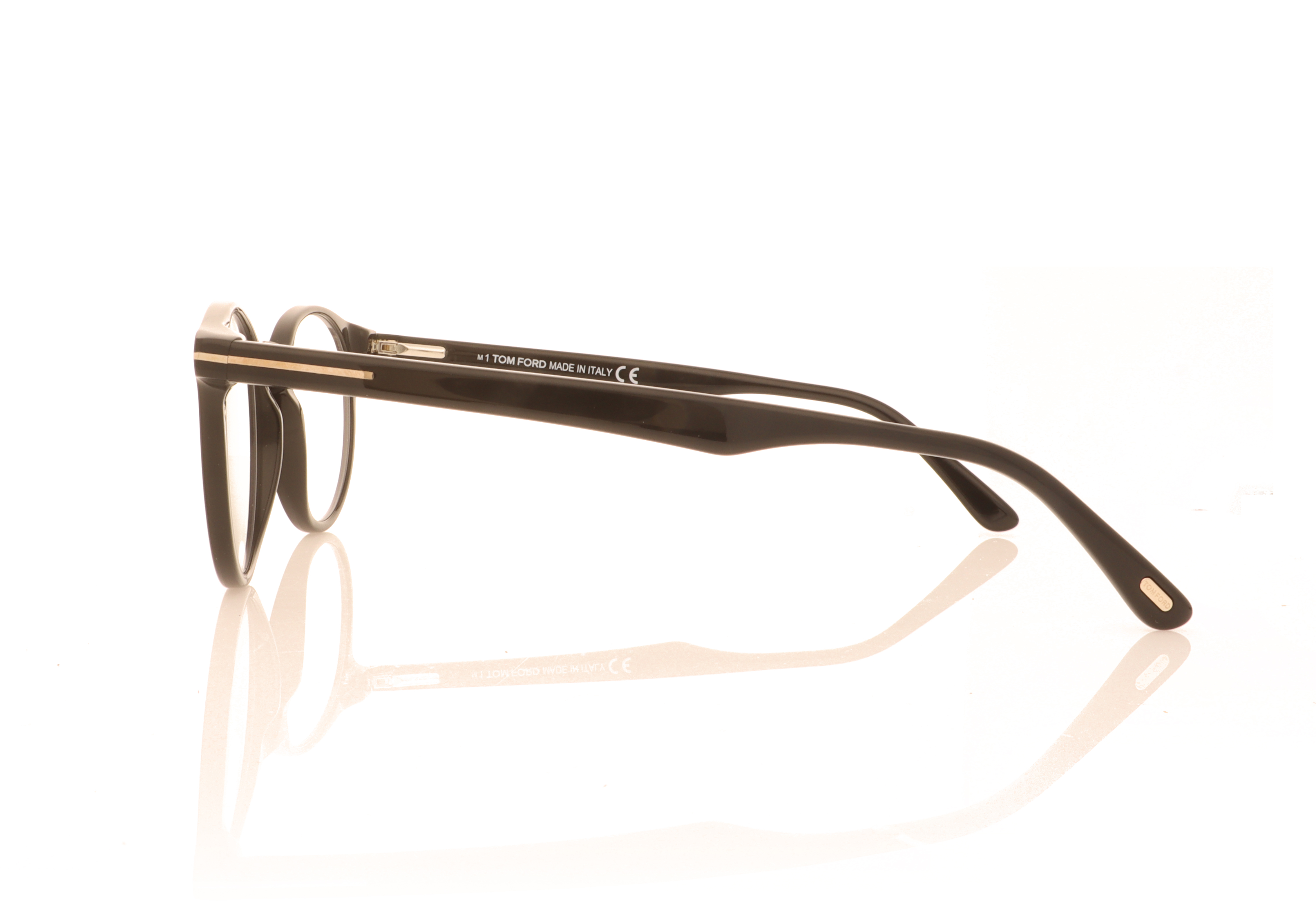 Tom Ford FT5557-B/V TF5557-B Black 001 Glasses