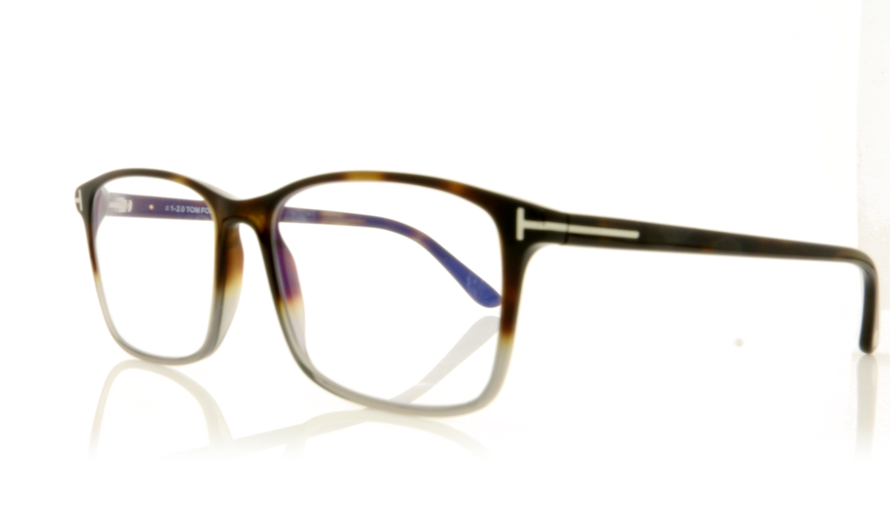 Tom Ford FT5584-B/V TF5584-B Havana Grey 056 Glasses