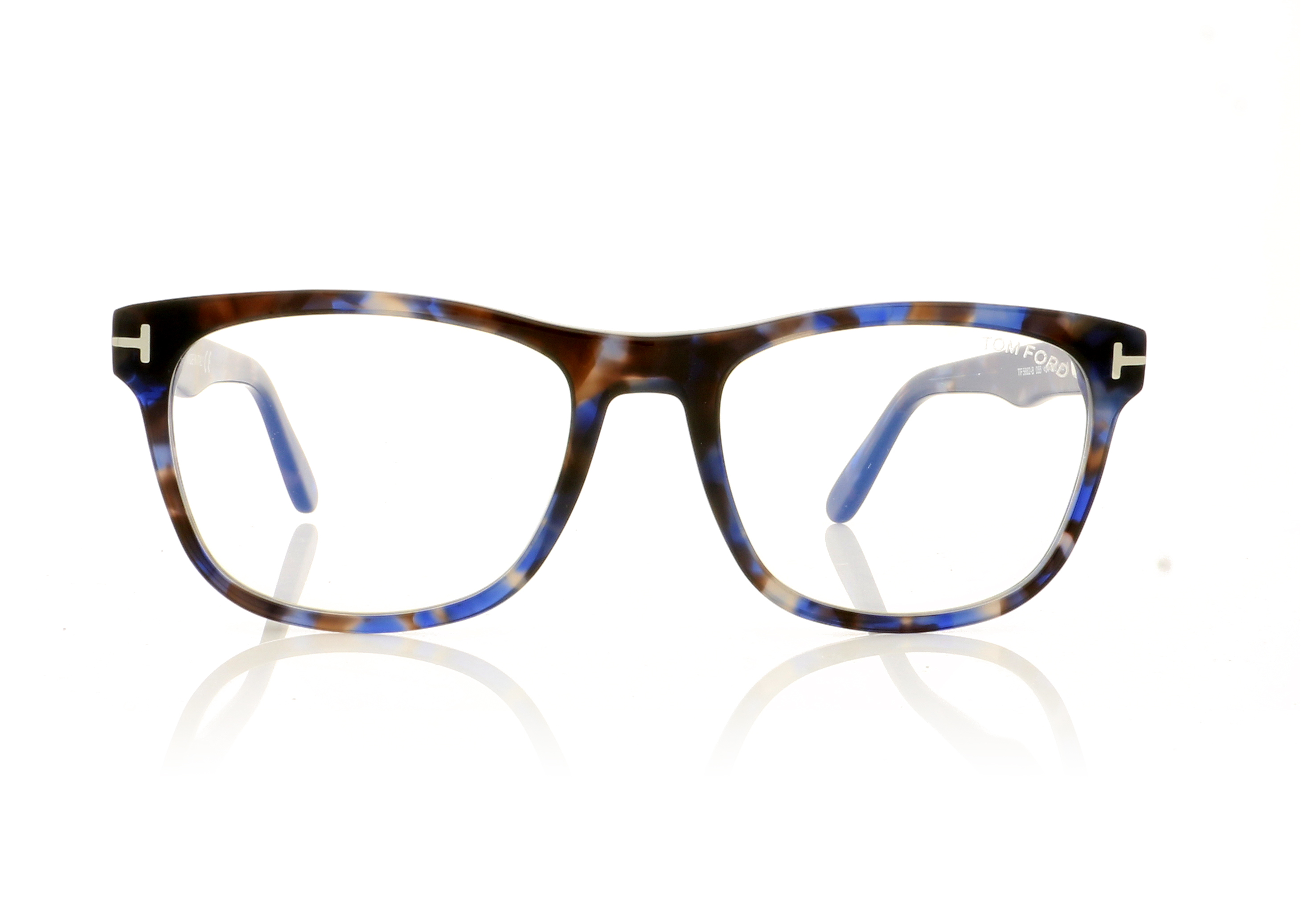 Tom Ford FT5662-B/V TF5662-B Blue Tortoise 055 Glasses