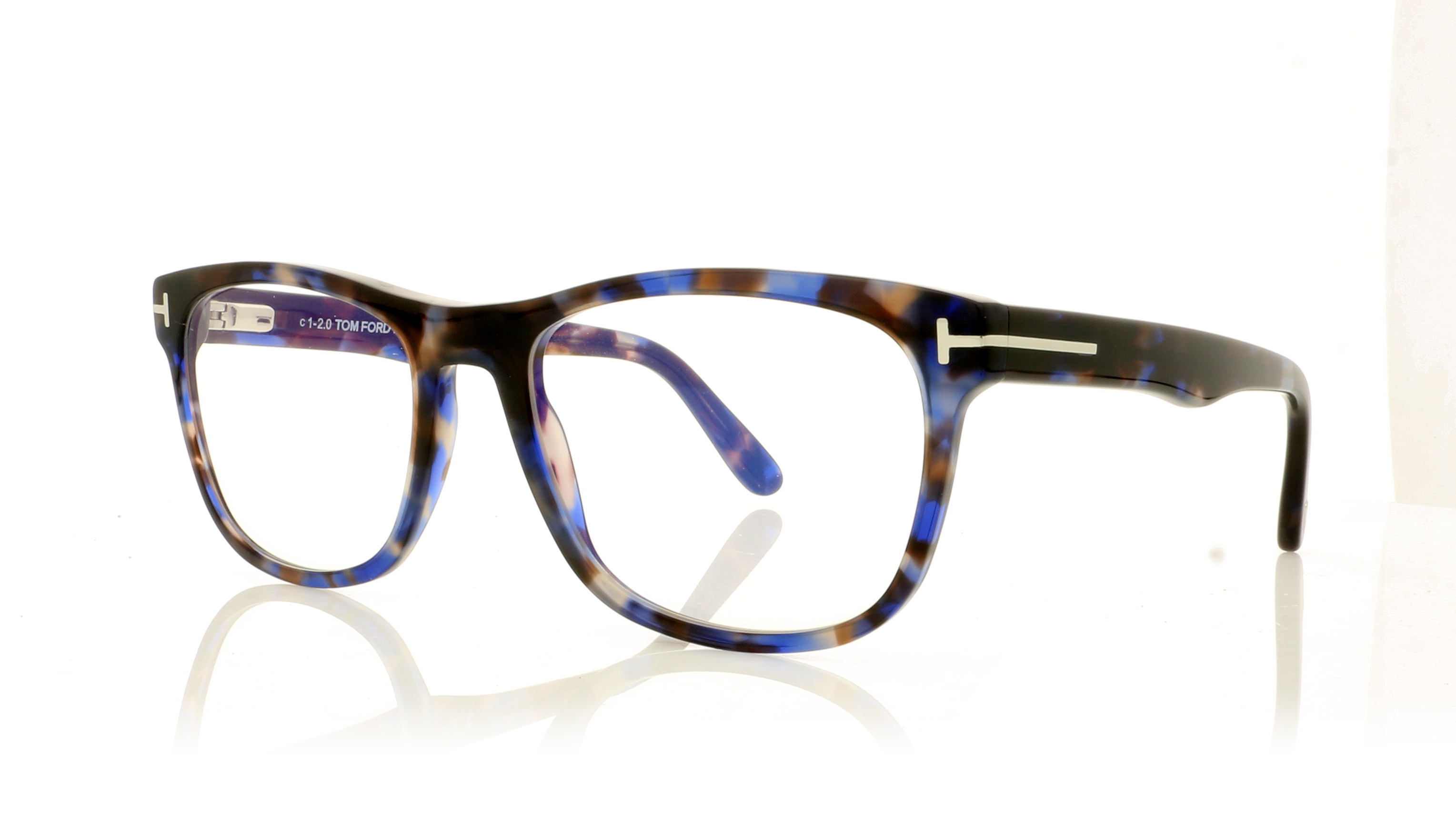 Tom Ford FT5662-B/V TF5662-B Blue Tortoise 055 Glasses