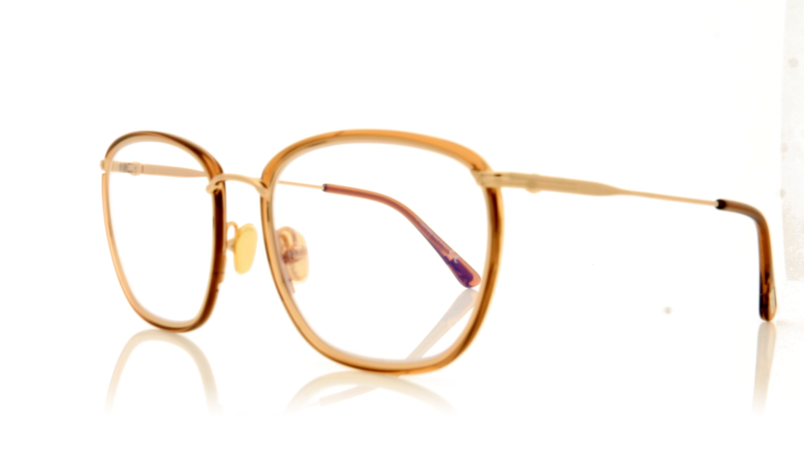 Tom Ford FT5702-B/V TF5702-B Tort/Gold 045 Glasses