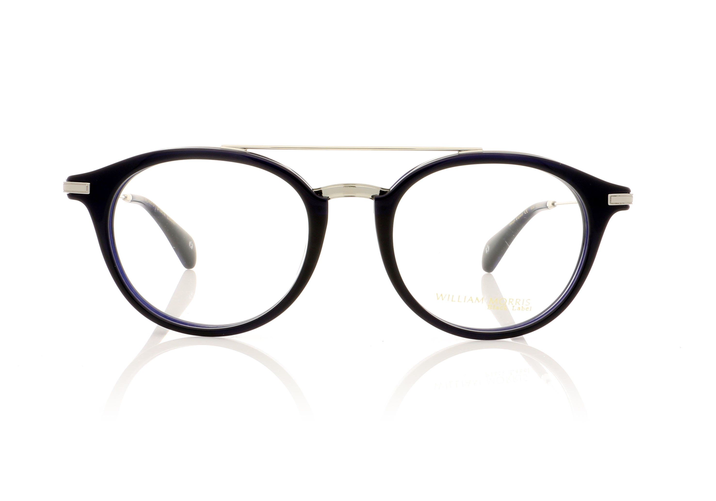 William Morris BL047 Midnight blue/silver C3 Glasses
