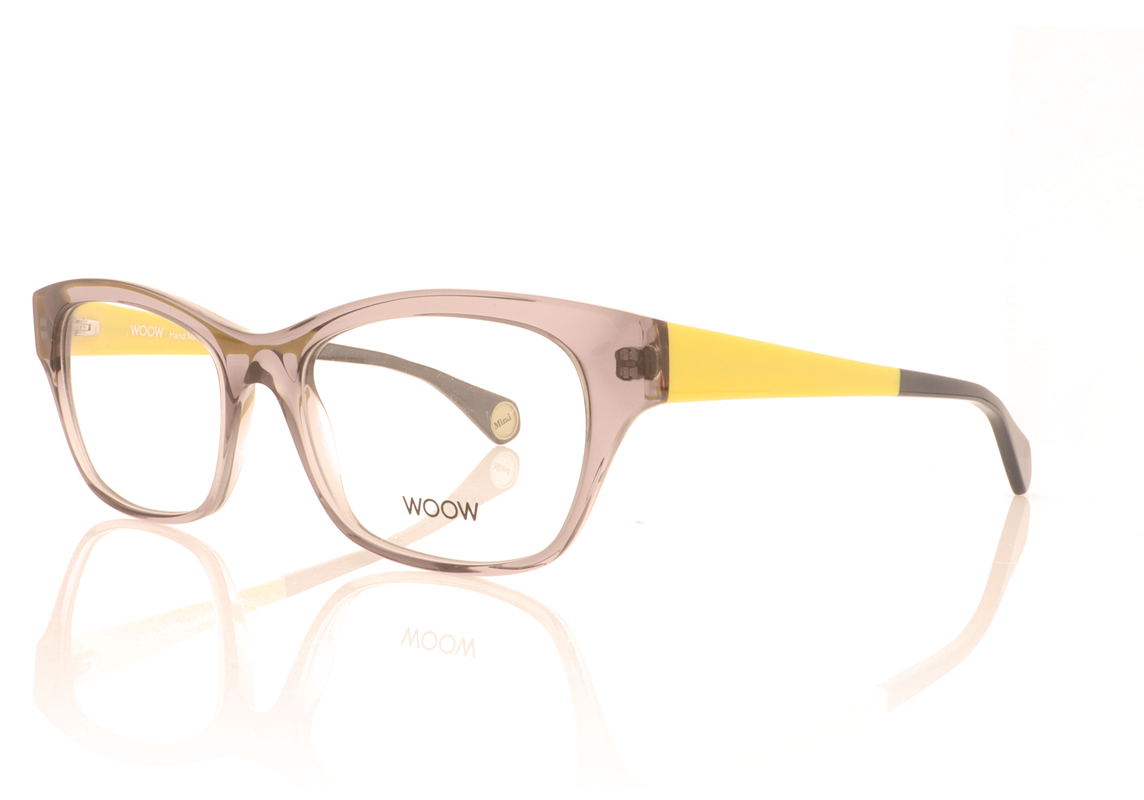 Woow Never Mind 1 Transparent Grey/Yellow 407 Glasses