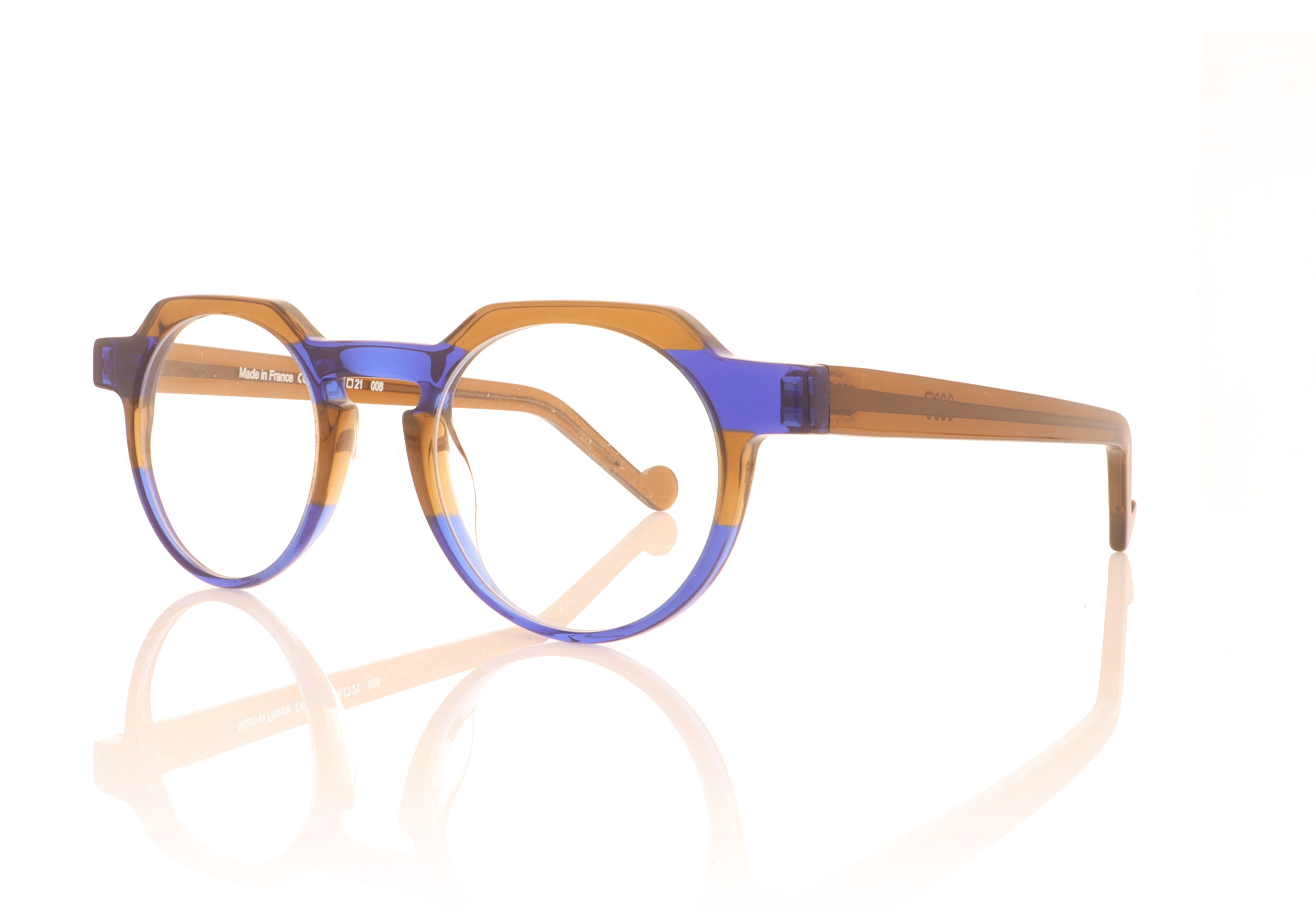 XIT Eyewear 302 008 Blue Glasses - Angle