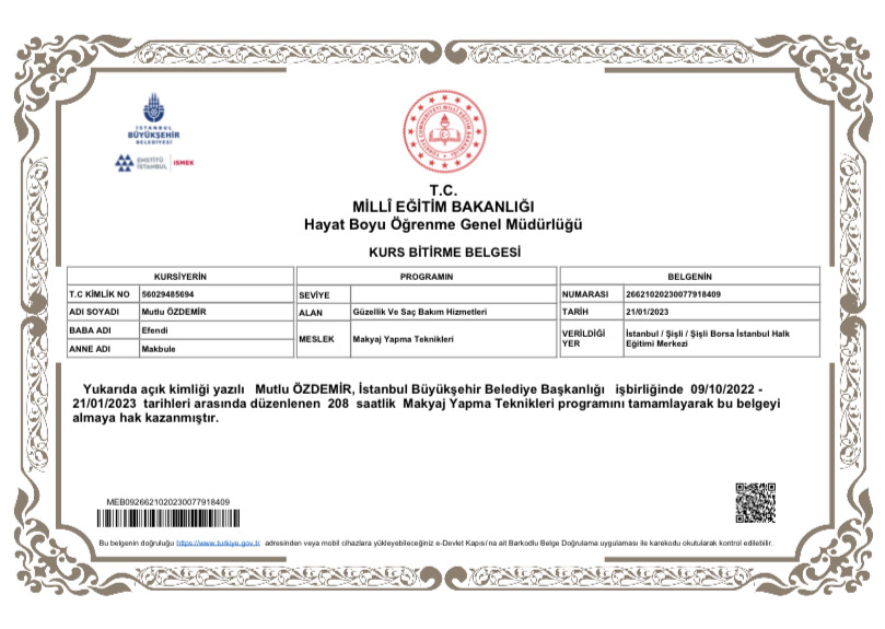 Mutlu sertifikası