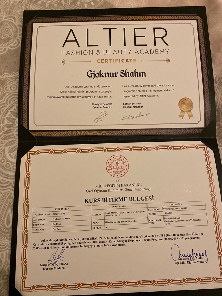 Göknur sertifikası