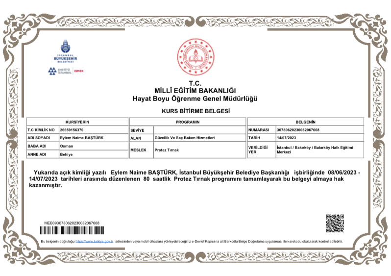 Eylem sertifikası