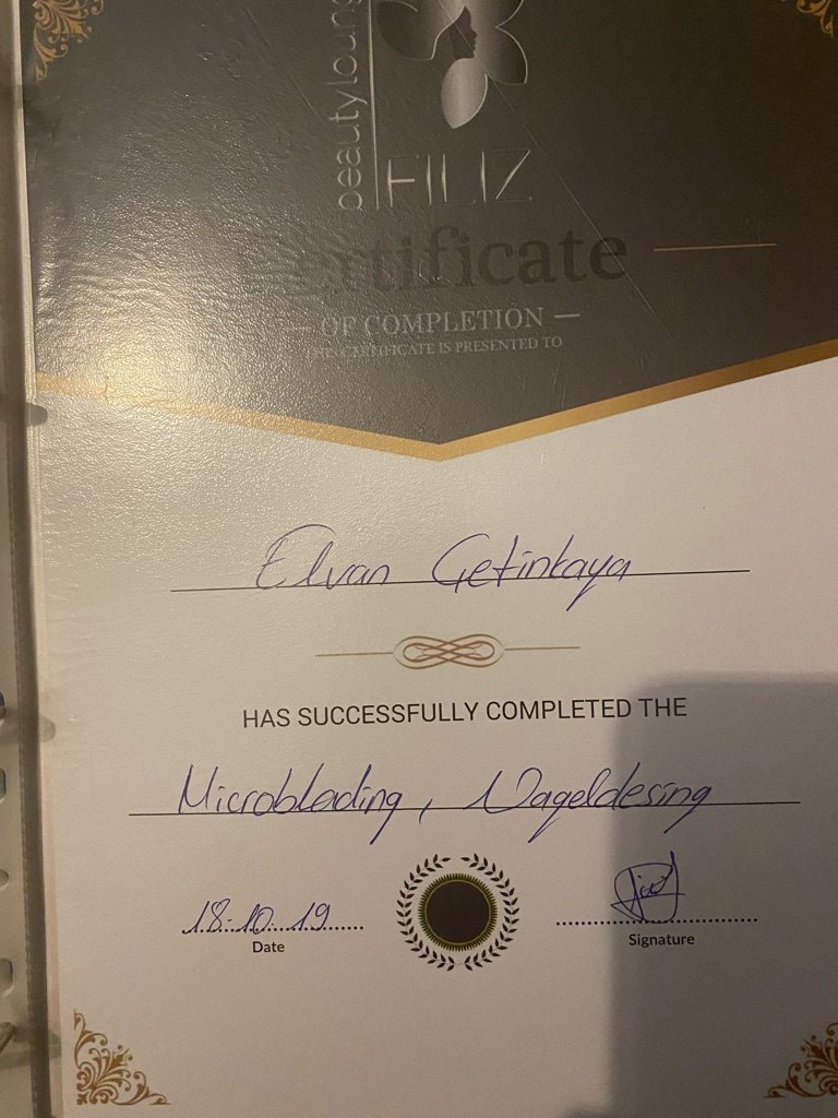 Elvan sertifikası