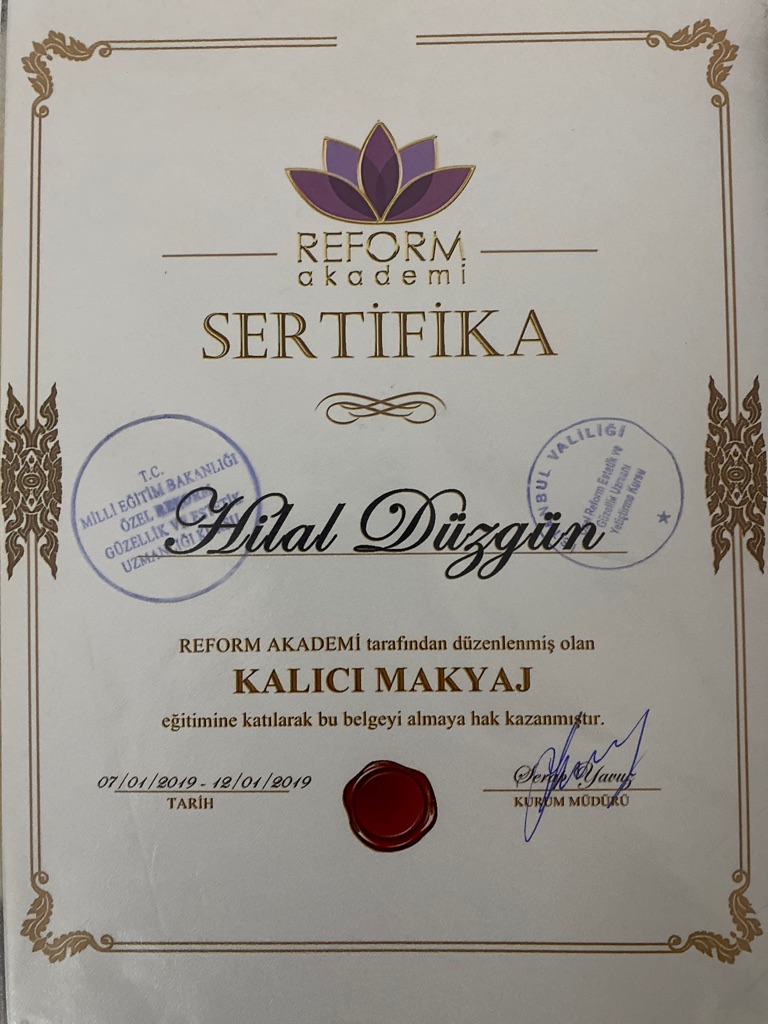 Hilal sertifikası