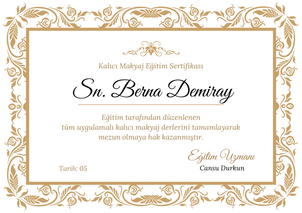 Berna  sertifikası