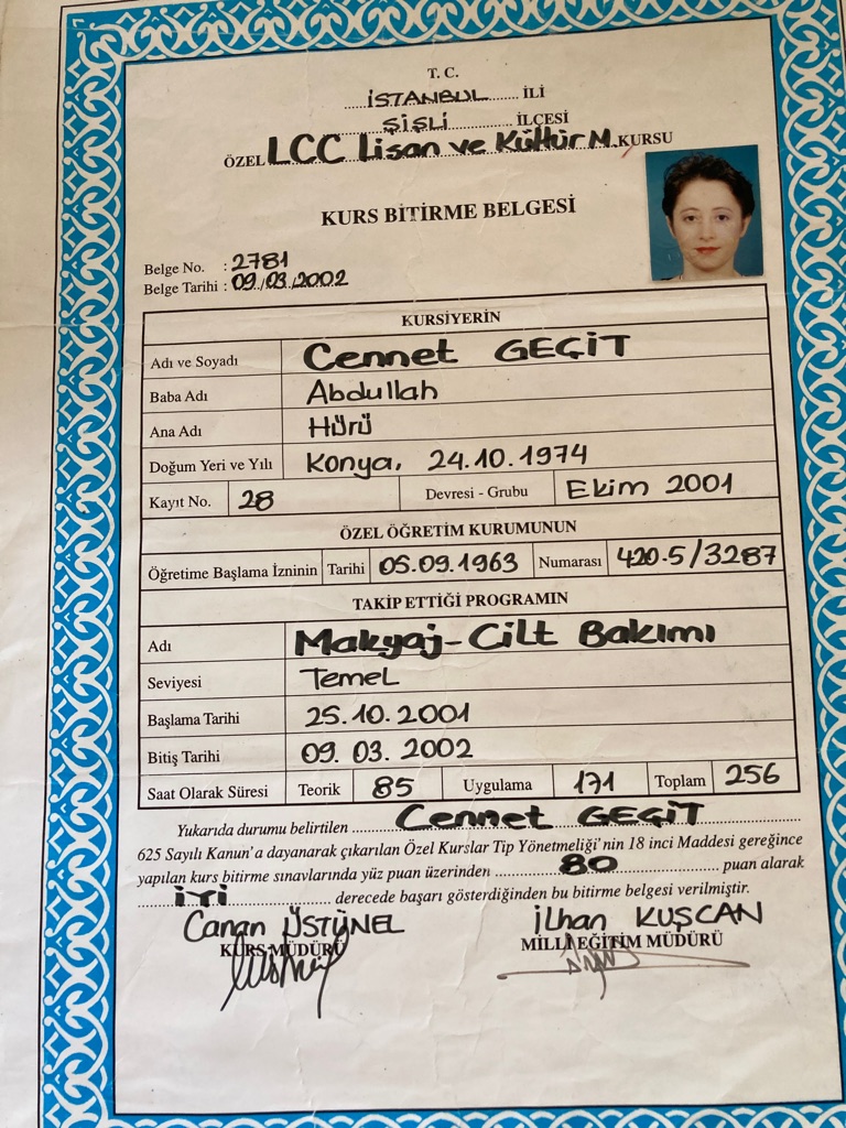 Cennet sertifikası