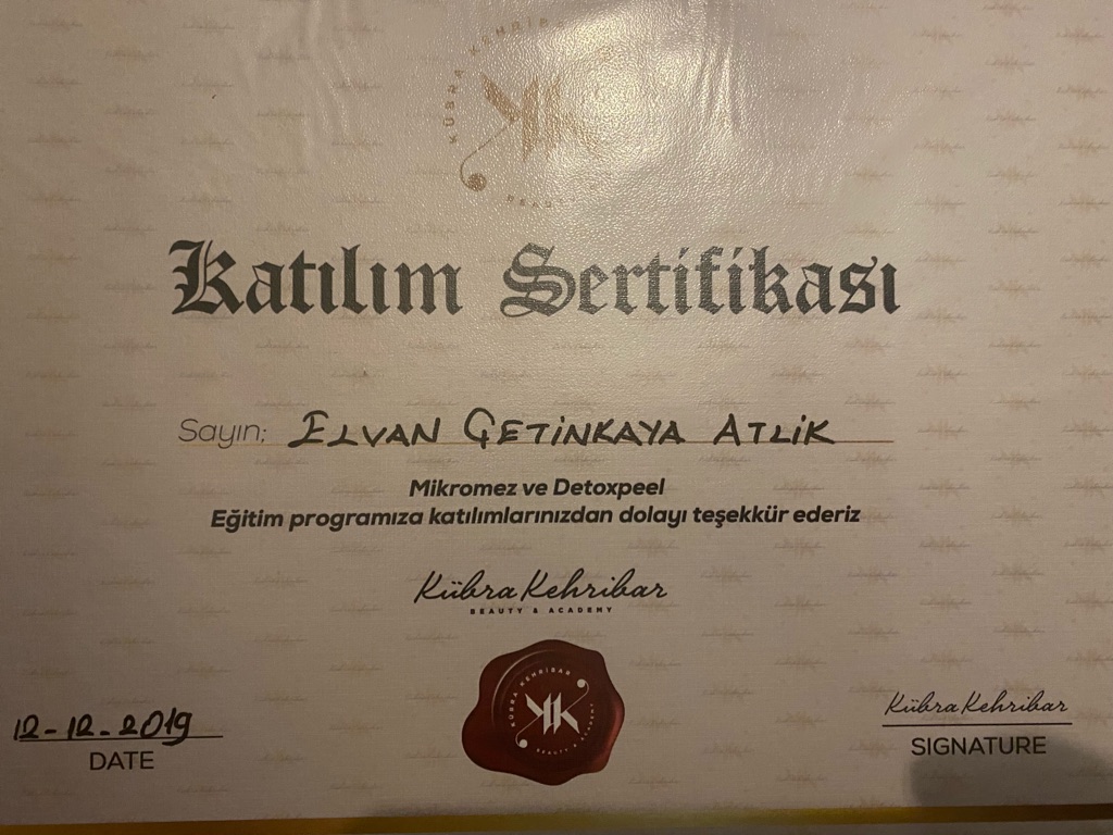 Elvan sertifikası