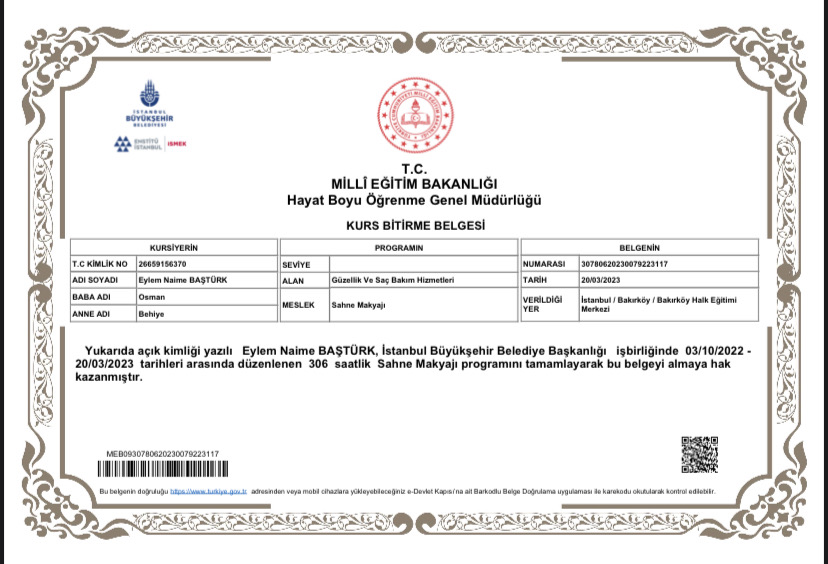 Eylem sertifikası