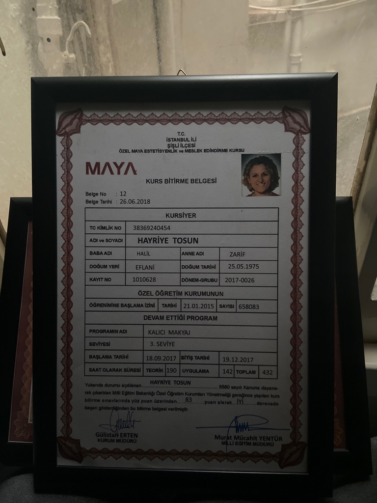 Hayriye sertifikası