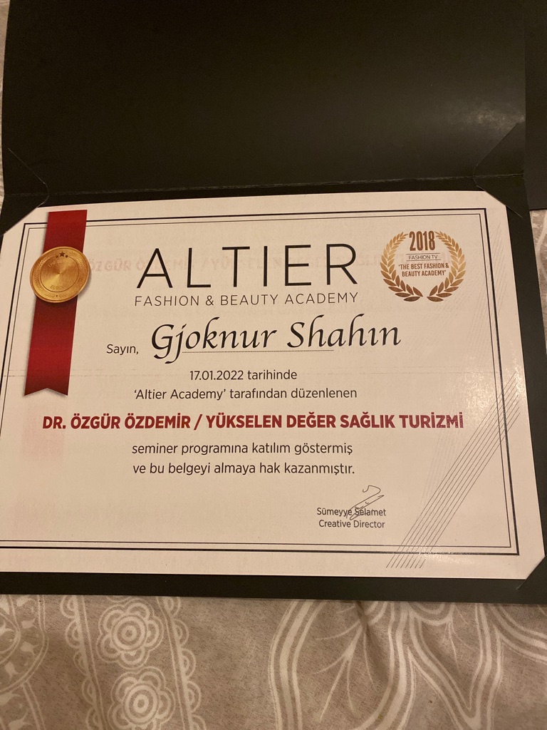Göknur sertifikası