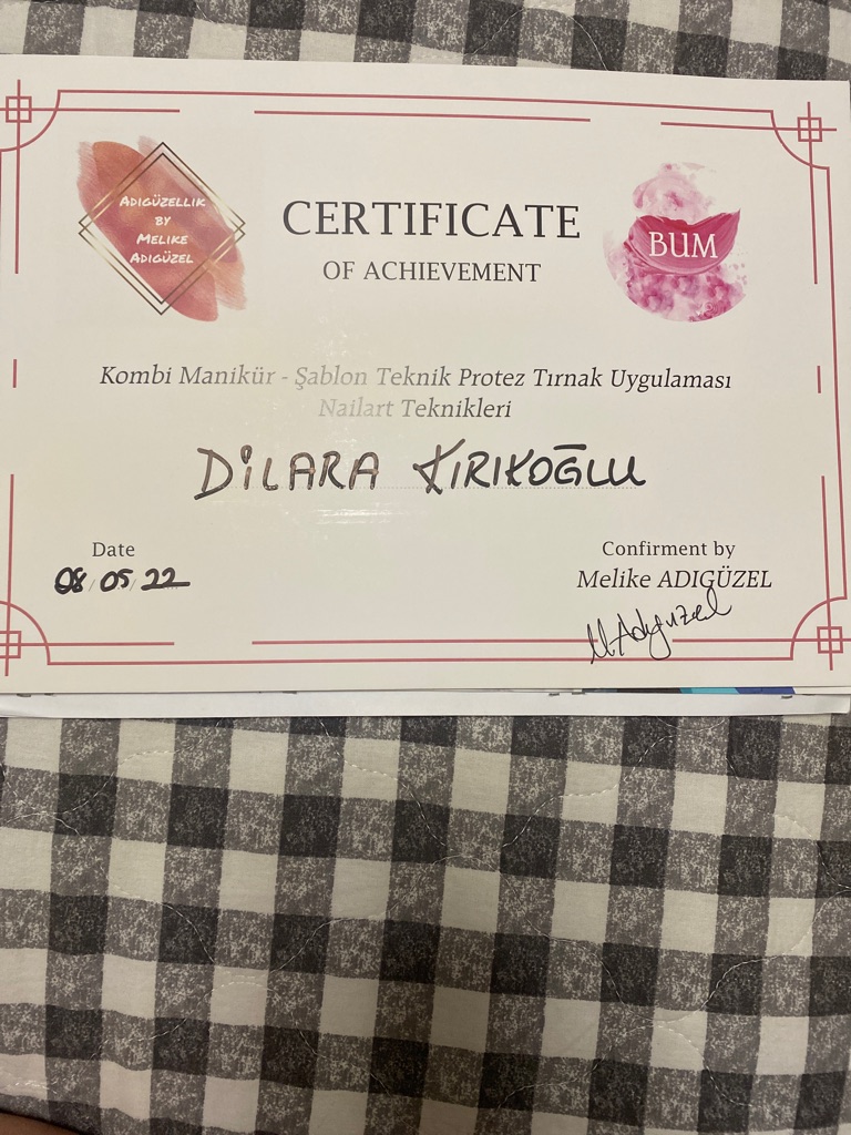 Dilara sertifikası