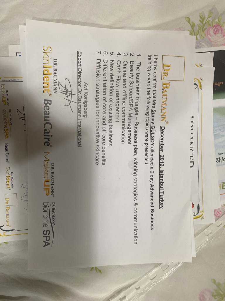Sunay sertifikası
