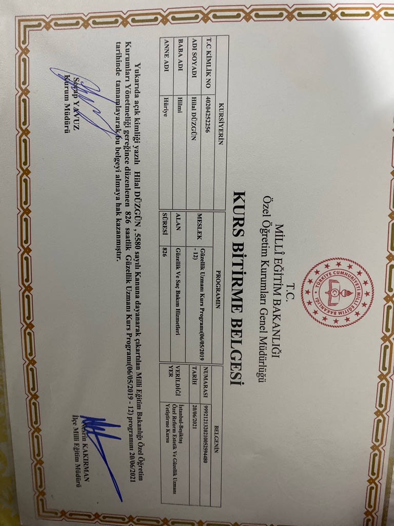 Hilal sertifikası