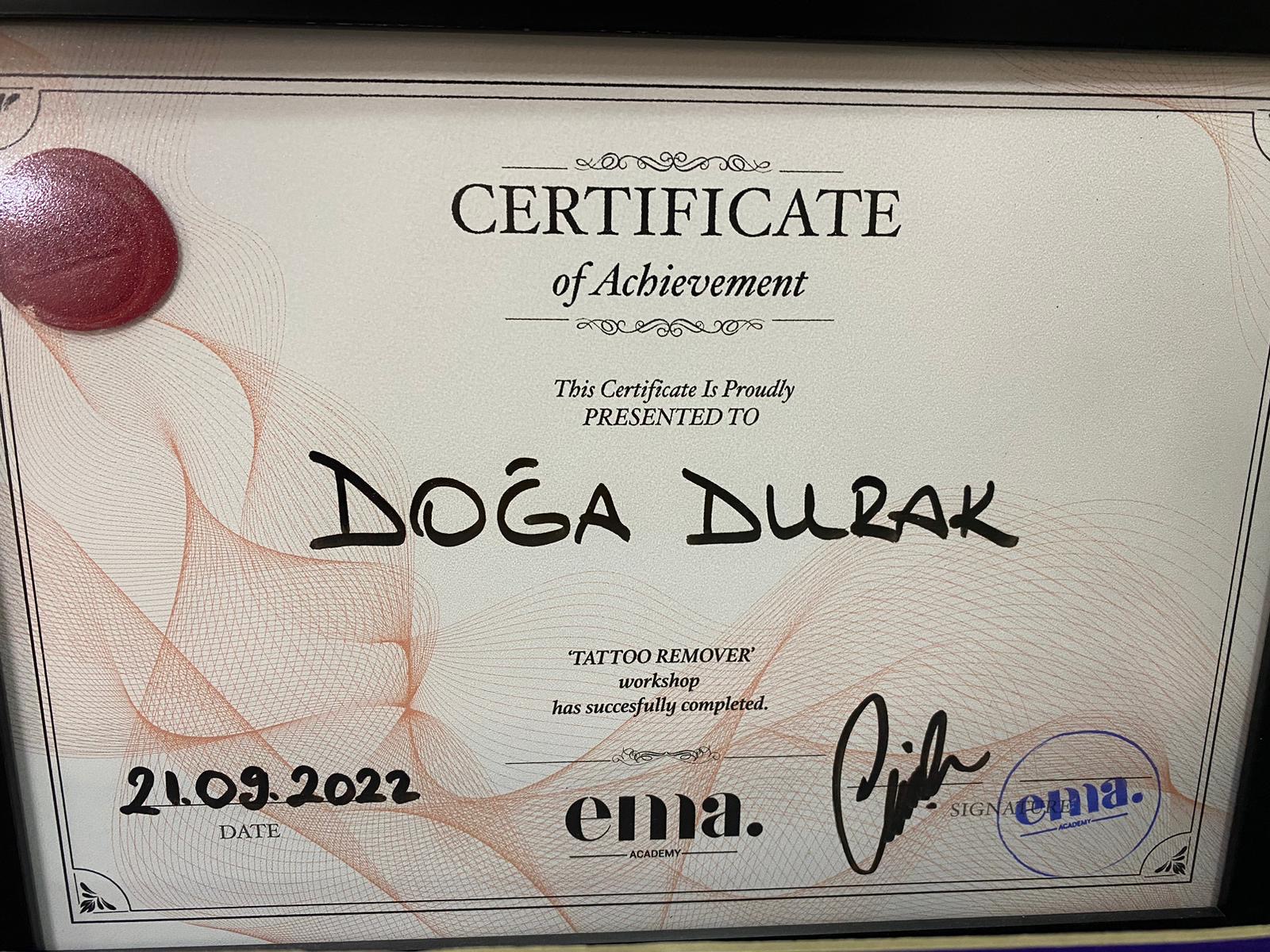 Doğa sertifikası