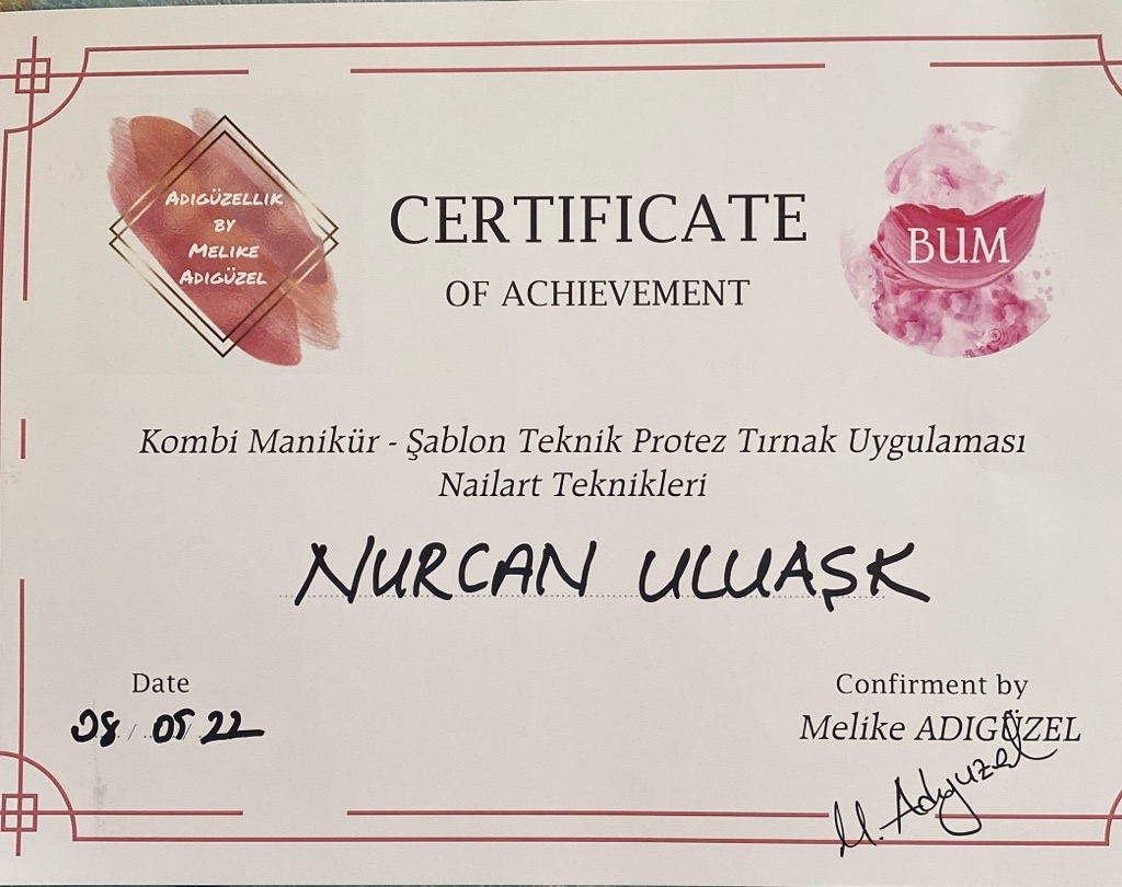 Nurcan sertifikası