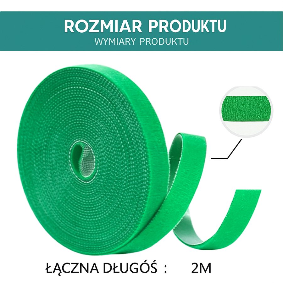 Elastyczna taśma ogrodowa do roślin 2